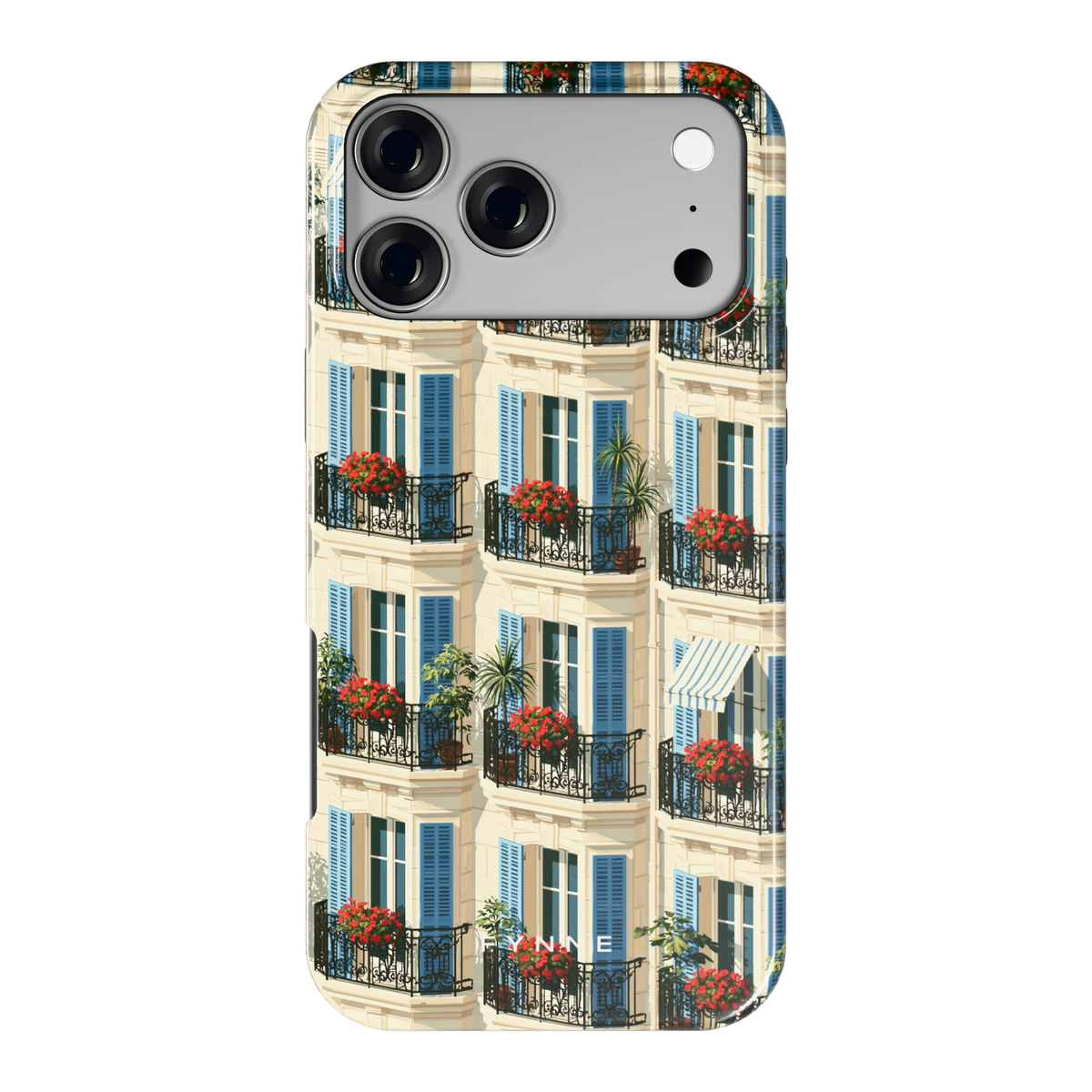 Balkonseizoen hoesje voor iPhone 17 Pro Max, achterkant