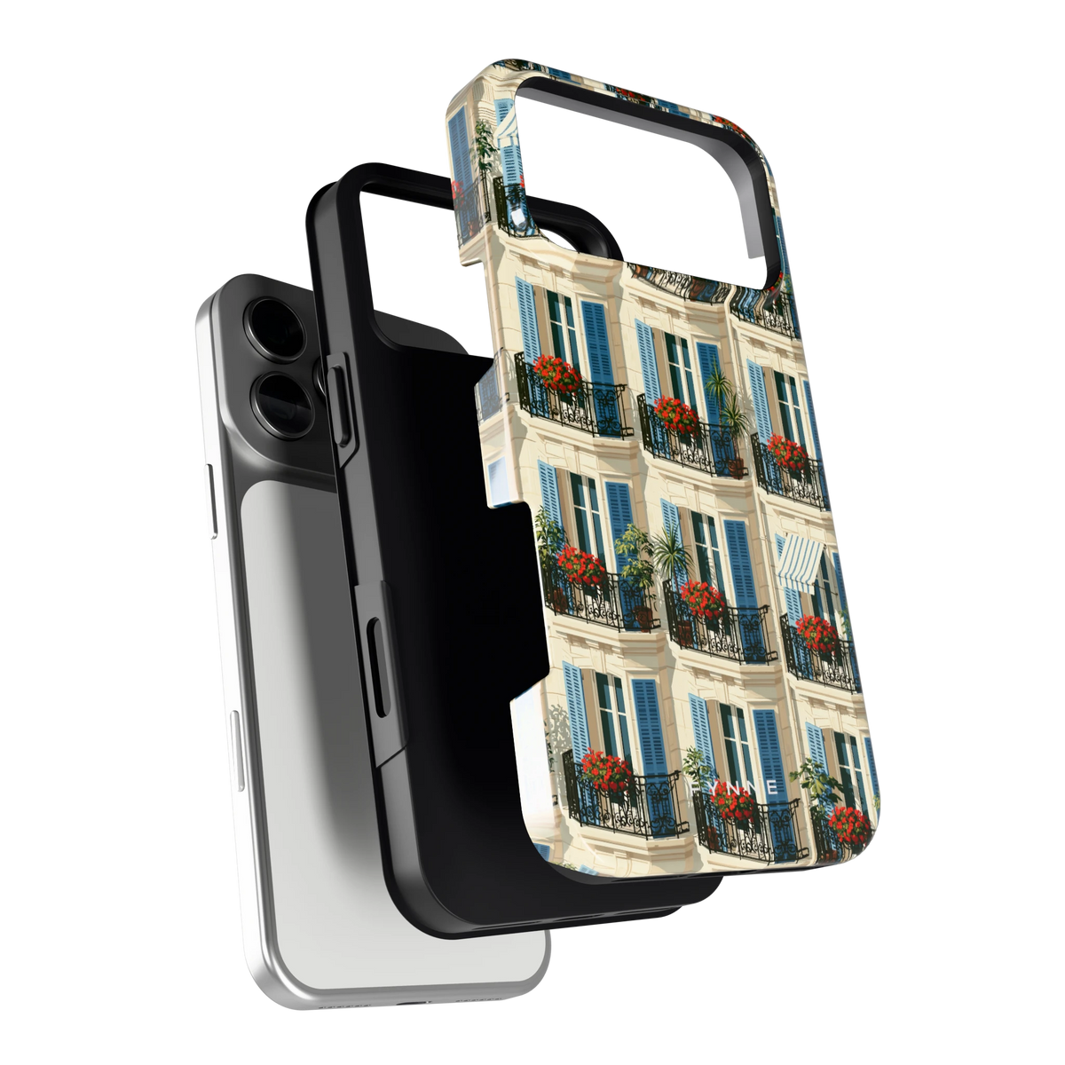 Balkonseizoen hoesje voor iPhone 17 Pro Max, los van de telefoon