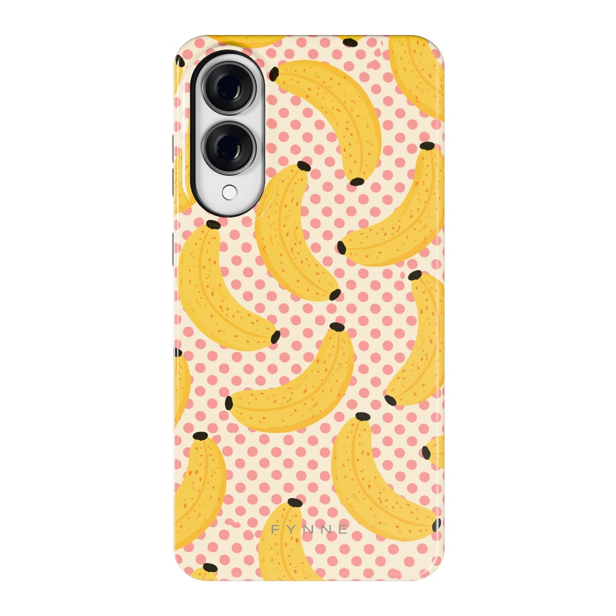 Bananen Stippen hoesje voor Galaxy S25 Edge, achterkant