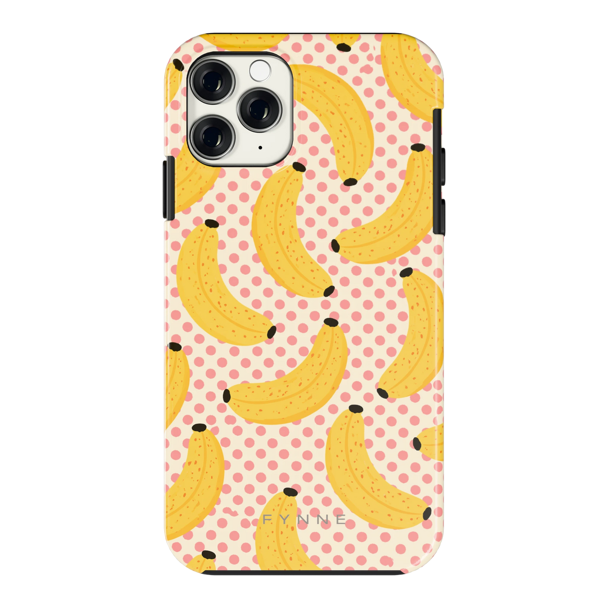 Bananen Stippen hoesje voor iPhone 11 Pro, achterkant