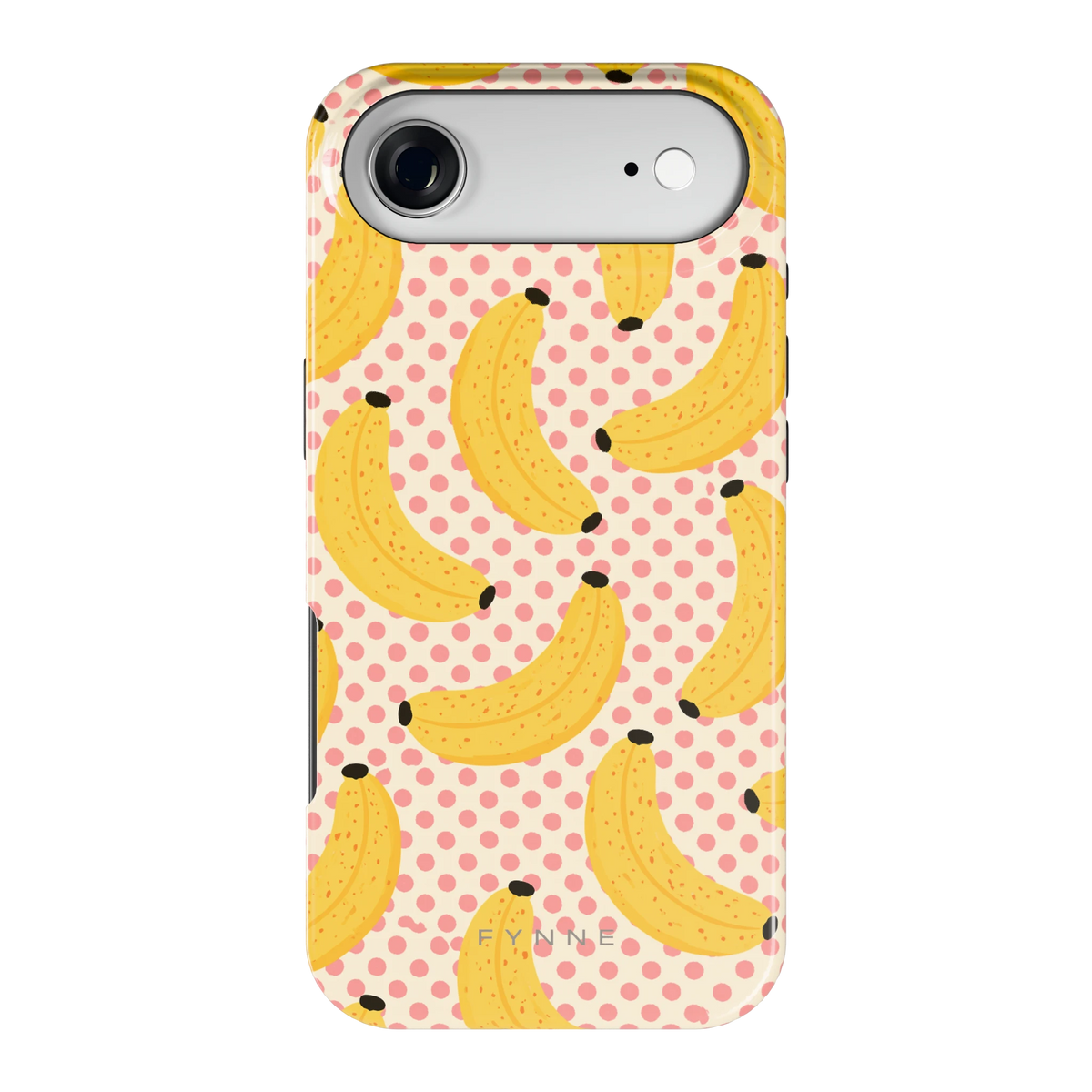 Bananen Stippen hoesje voor iPhone Air, achterkant