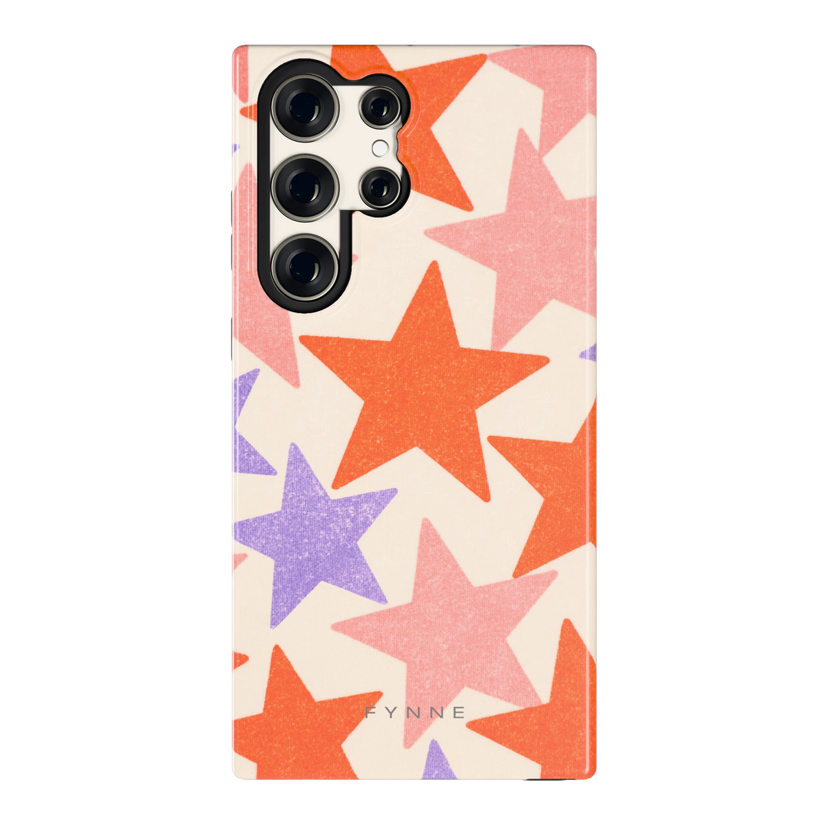 Grote sterren hoesje voor Galaxy S23 Ultra, achterkant
