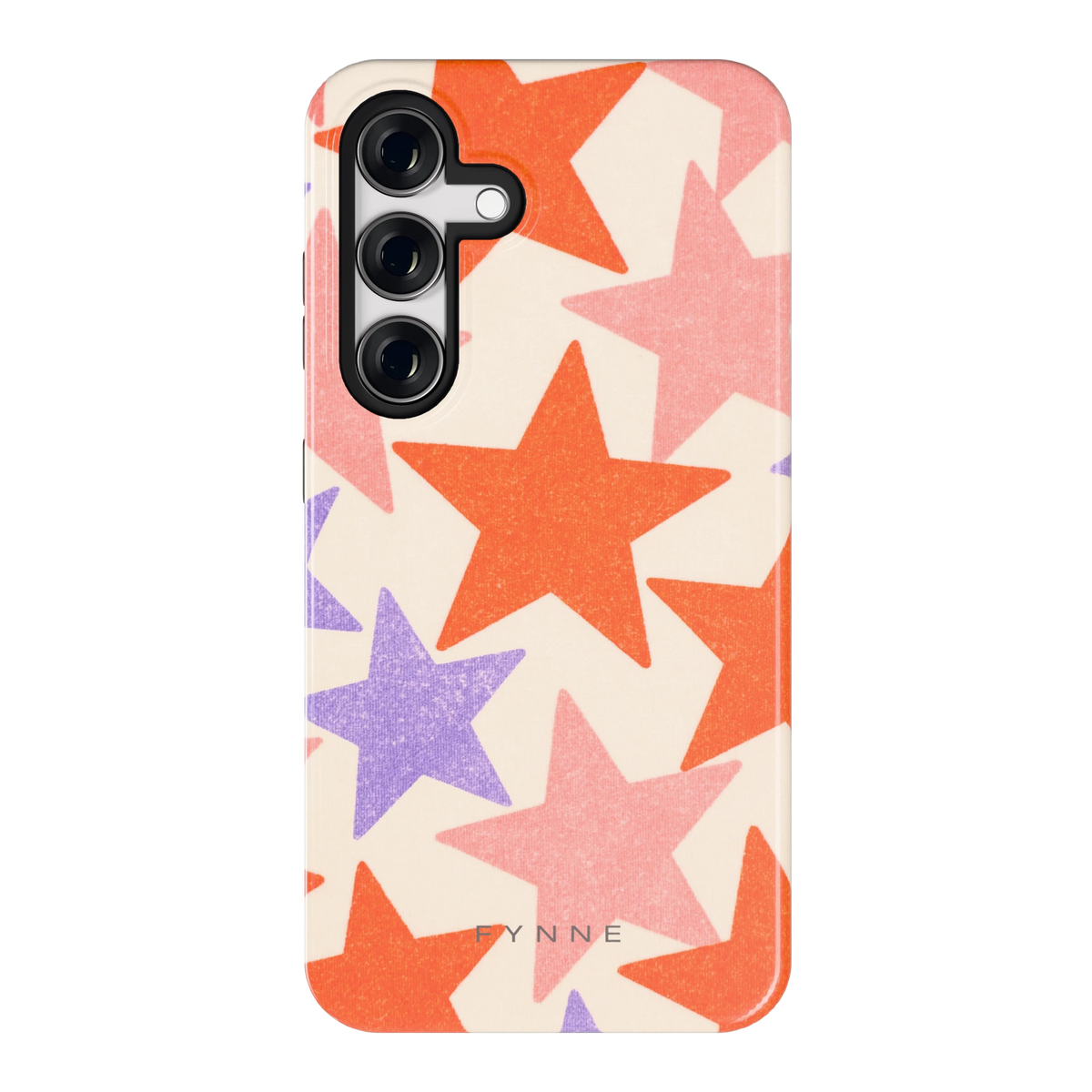 Grote sterren hoesje voor Galaxy S24, achterkant