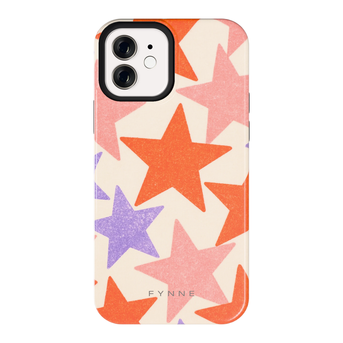 Grote sterren hoesje voor iPhone 12, achterkant