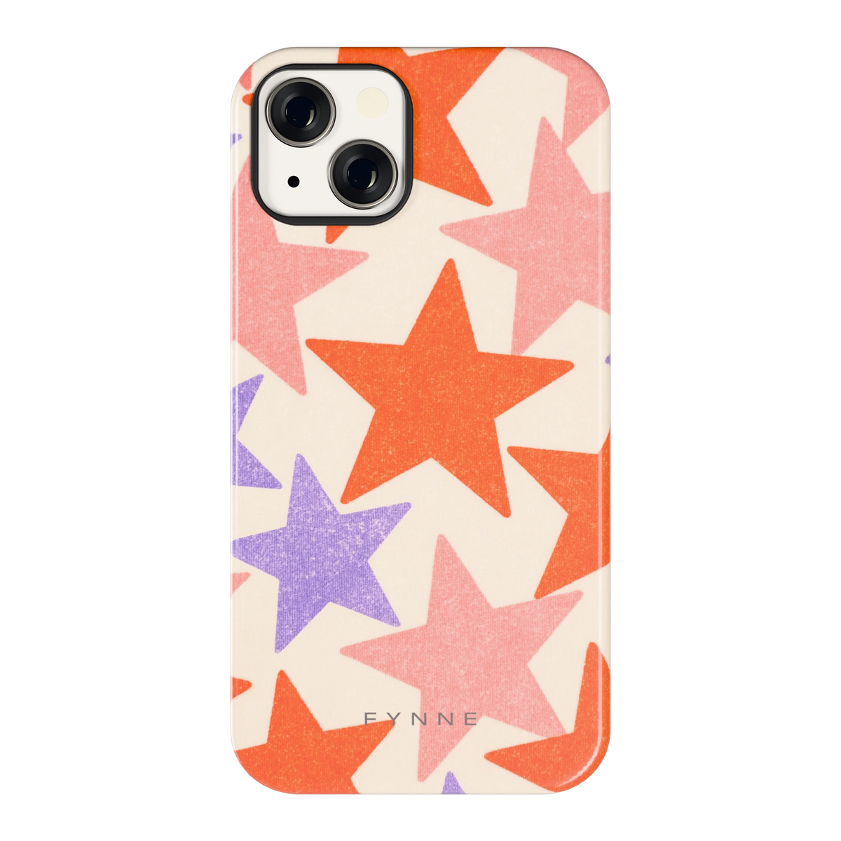Grote sterren hoesje voor iPhone 13, achterkant