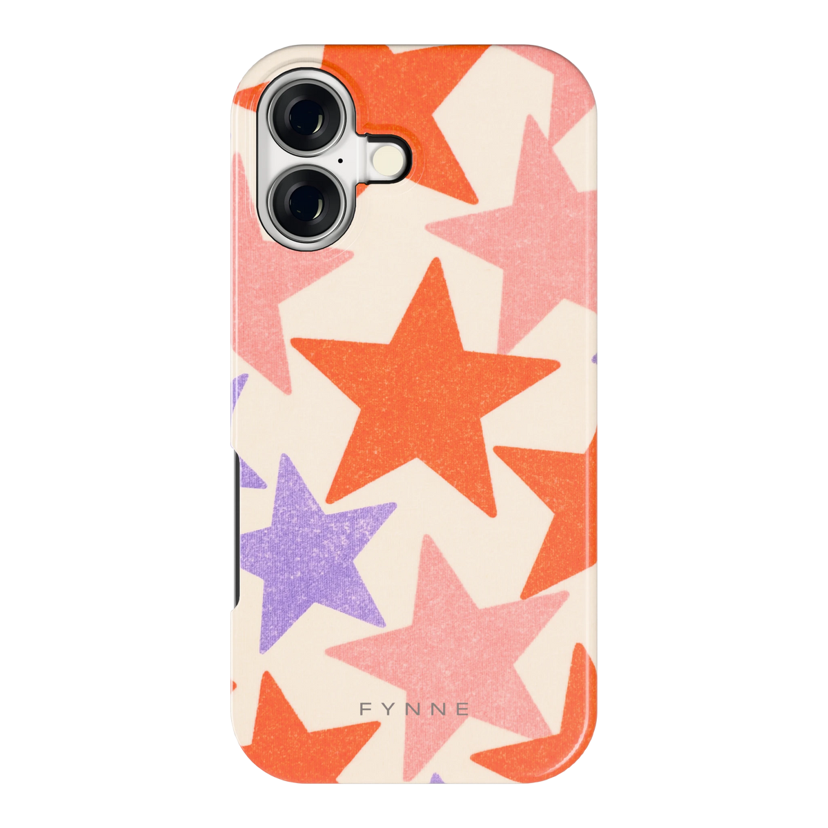 Grote sterren hoesje voor iPhone 17, achterkant