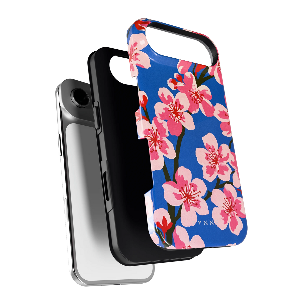 Blauwe Bloesem hoesje voor iPhone Air, los van de telefoon