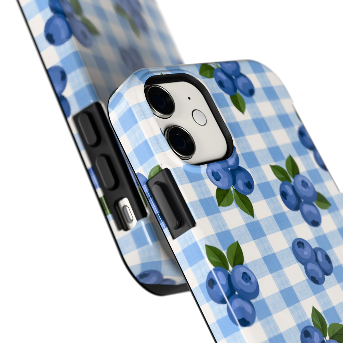 Blauwe Bessen Ruit hoesje voor iPhone 11, close-up