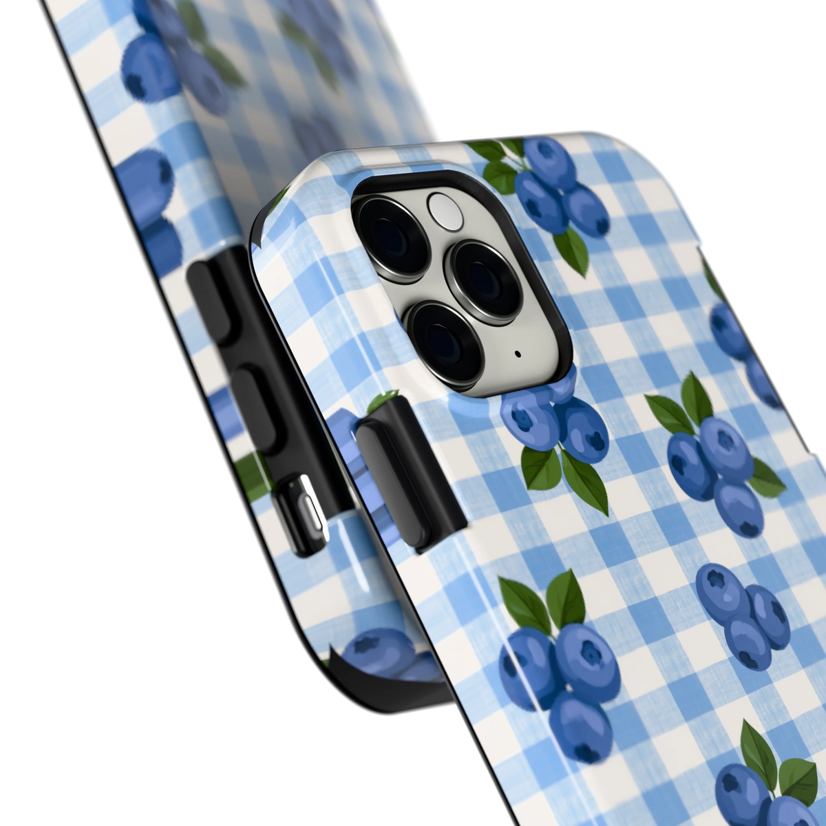Blauwe Bessen Ruit hoesje voor iPhone 11 Pro, close-up