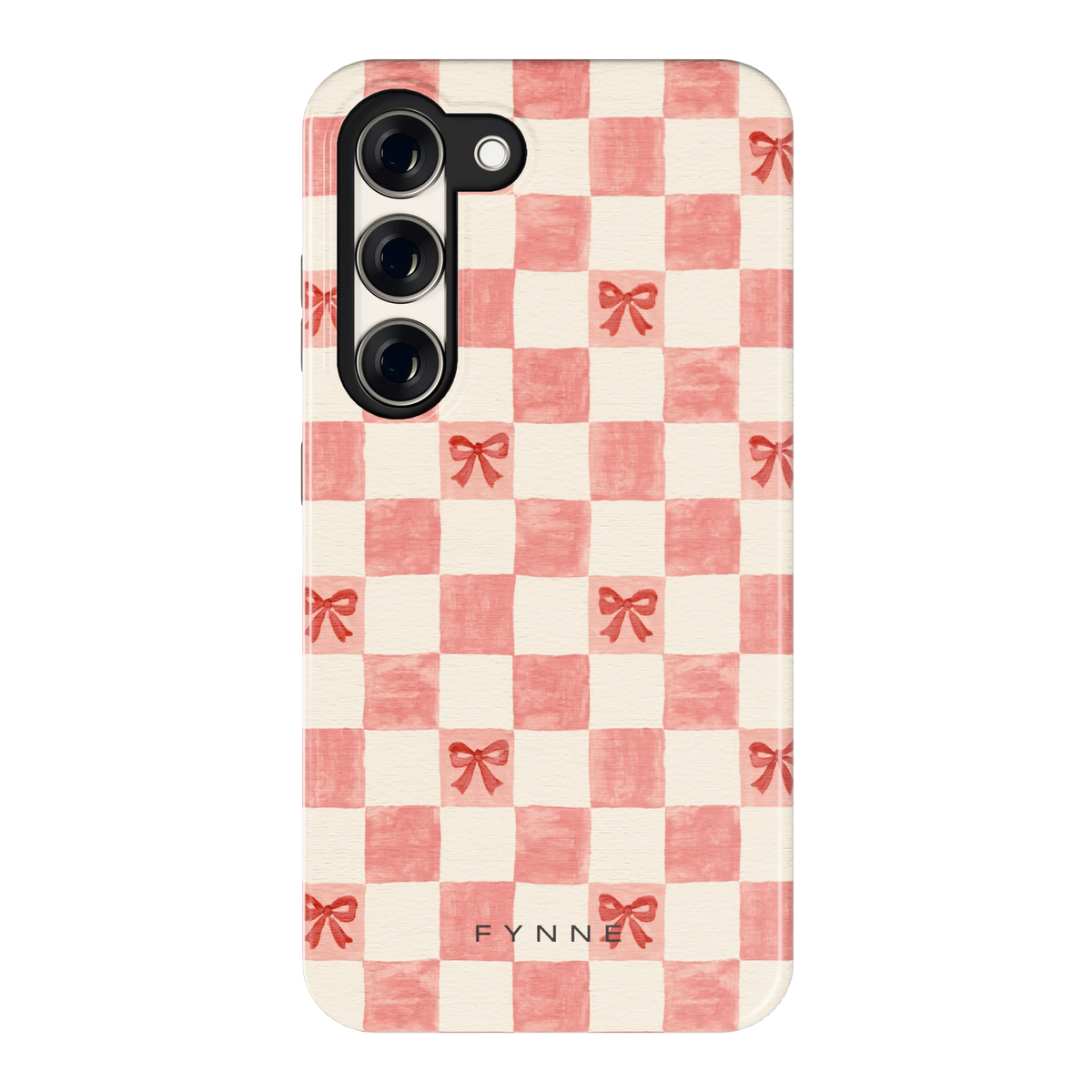 Strikjesruit hoesje voor Galaxy S23, achterkant