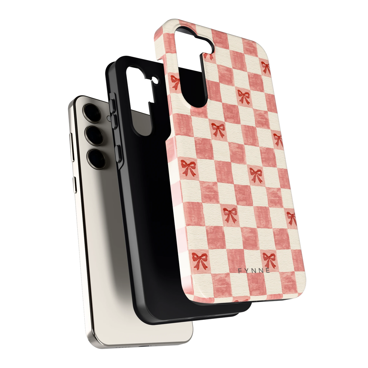 Strikjesruit hoesje voor Galaxy S23+, los van de telefoon