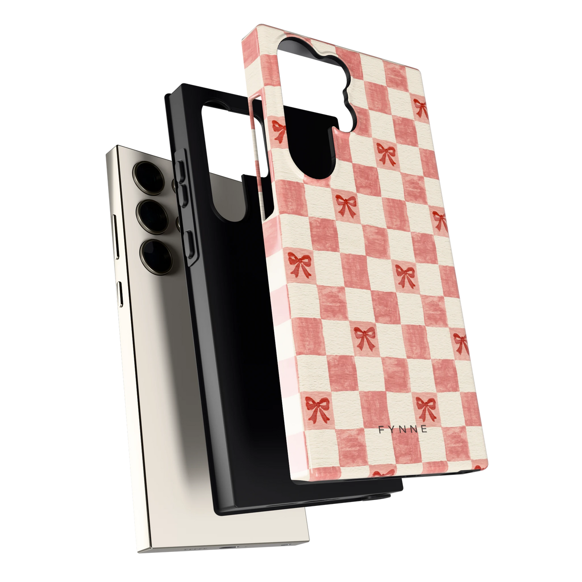 Strikjesruit hoesje voor Galaxy S23 Ultra, los van de telefoon