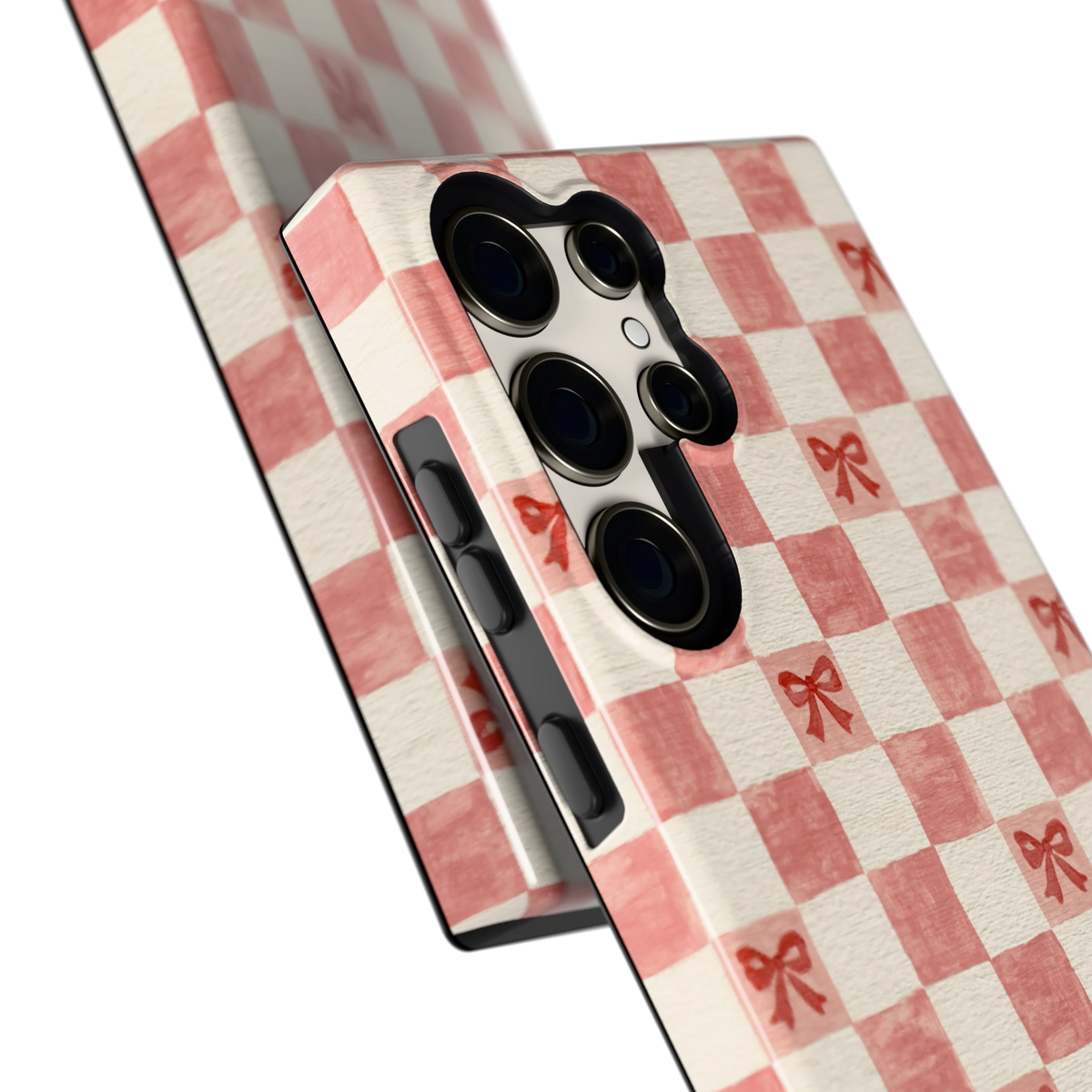 Strikjesruit hoesje voor Galaxy S23 Ultra, close-up