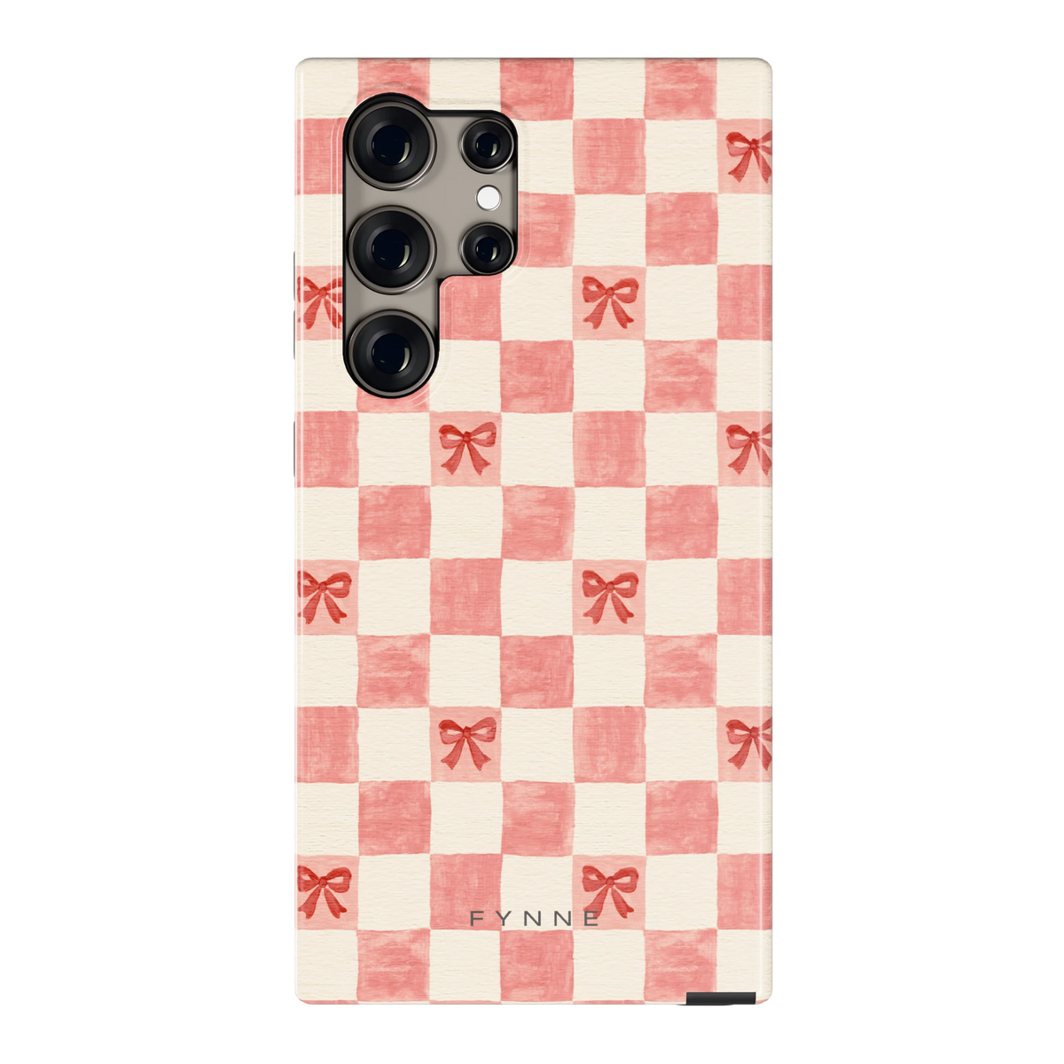 Strikjesruit hoesje voor Galaxy S24 Ultra, achterkant