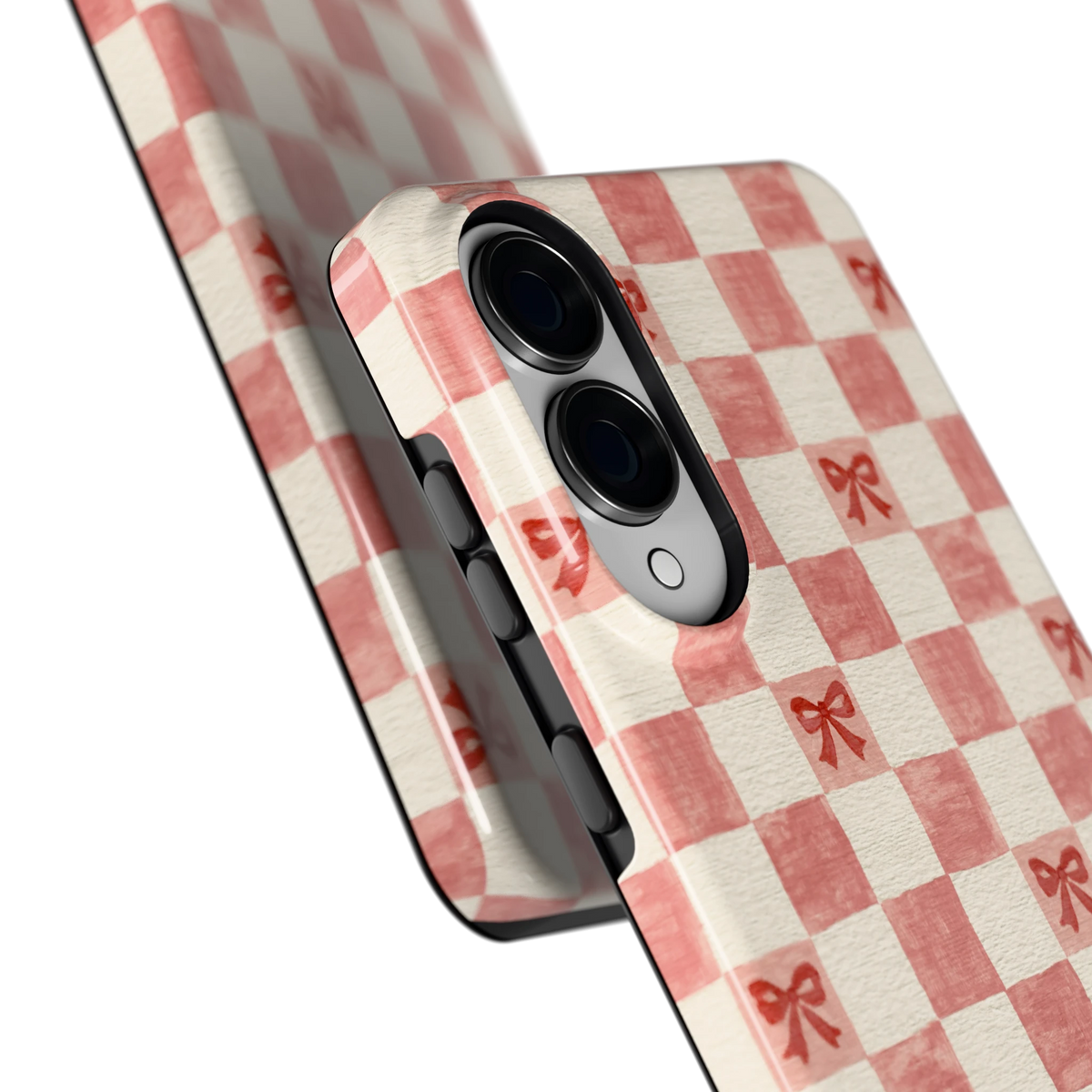 Strikjesruit hoesje voor Galaxy S25 Edge, close-up