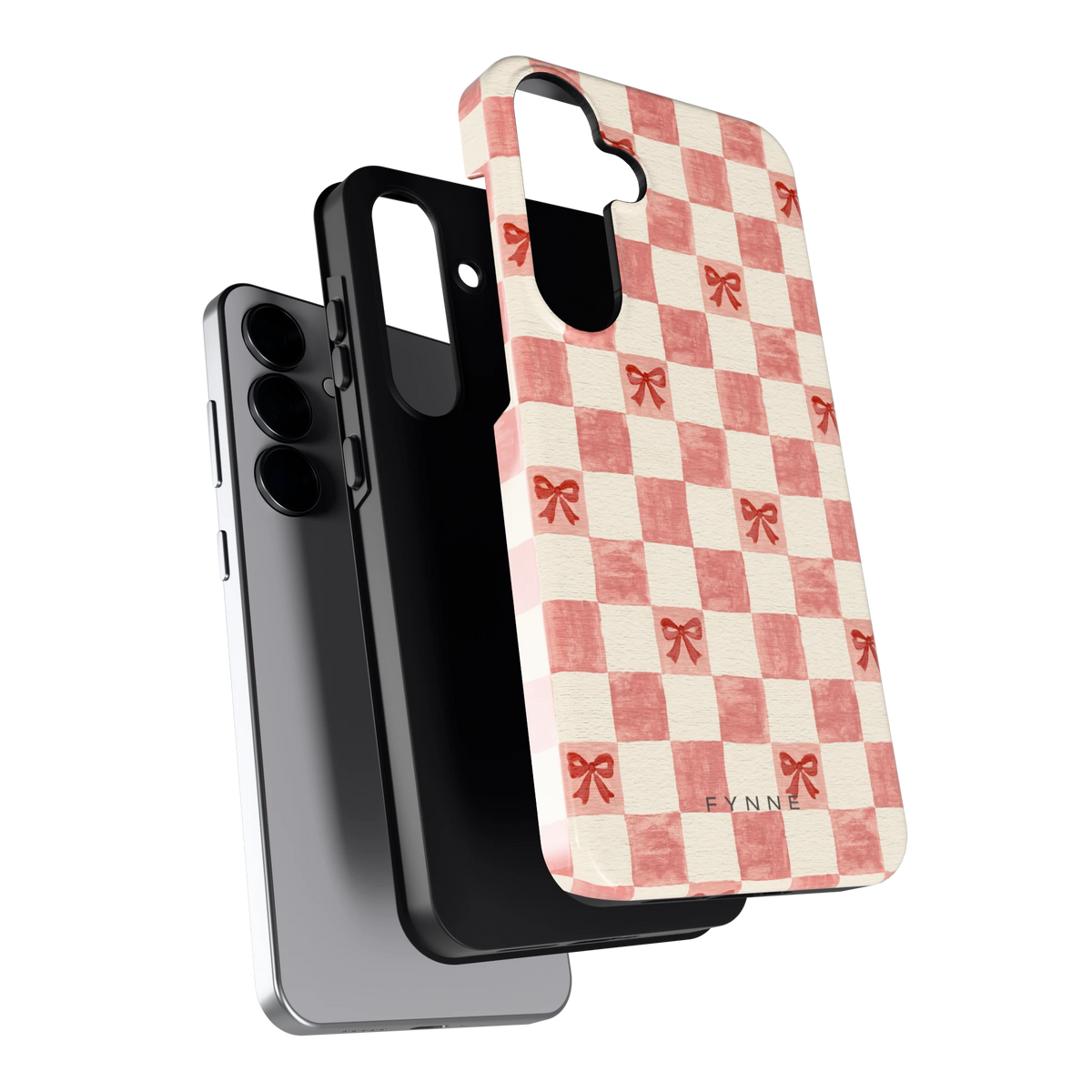 Strikjesruit hoesje voor Galaxy S25+, los van de telefoon