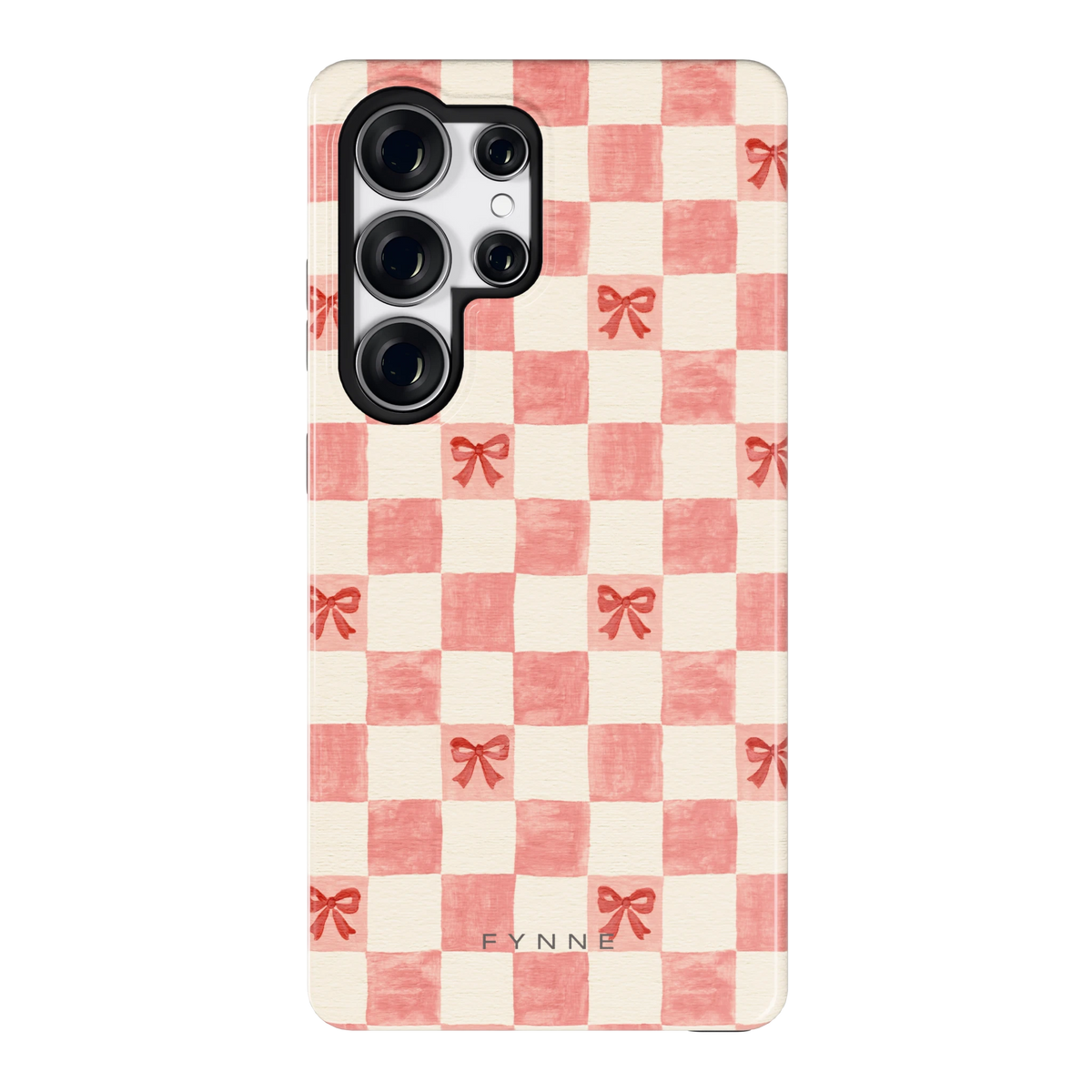Strikjesruit hoesje voor Galaxy S25 Ultra, achterkant