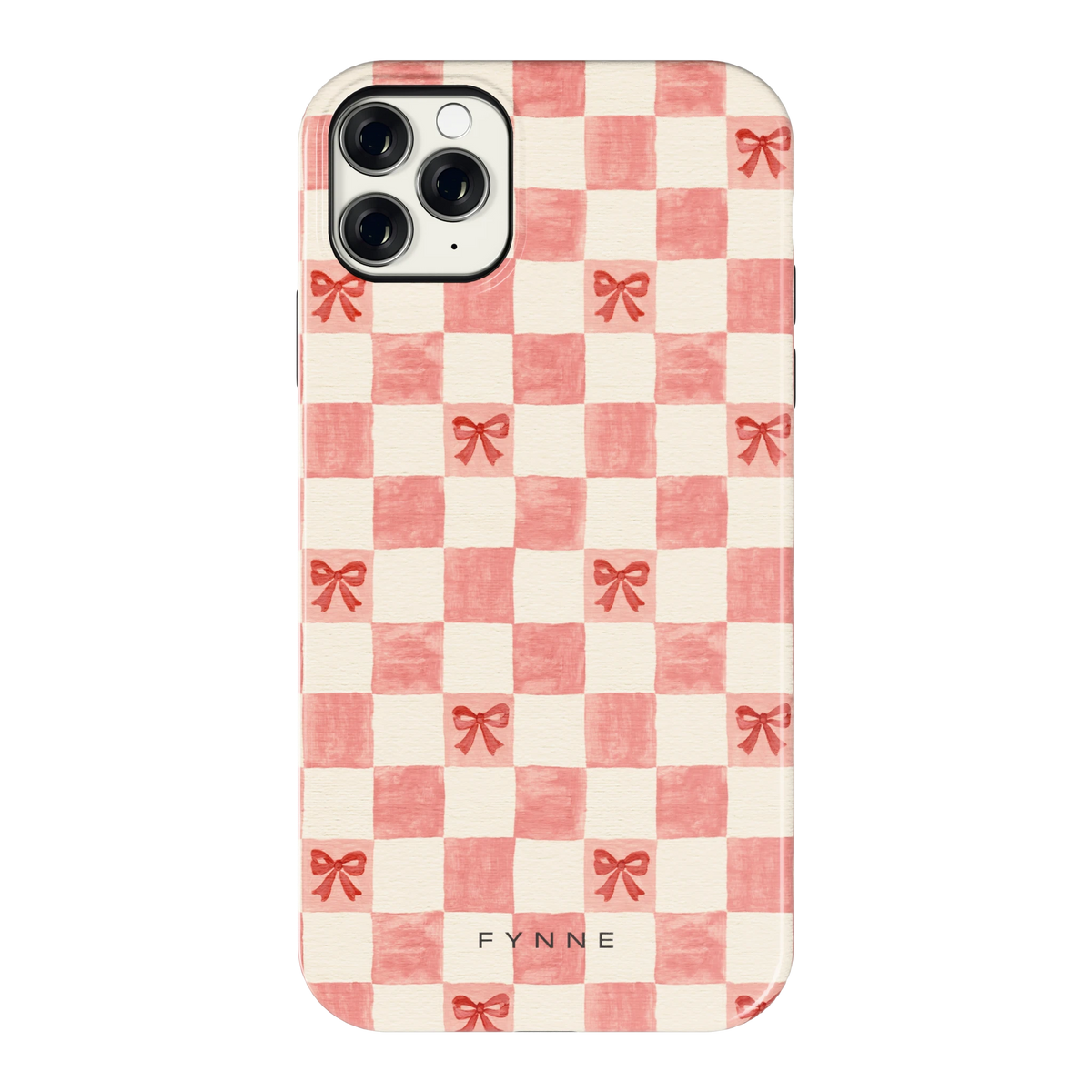 Strikjesruit hoesje voor iPhone 11 Pro Max, achterkant