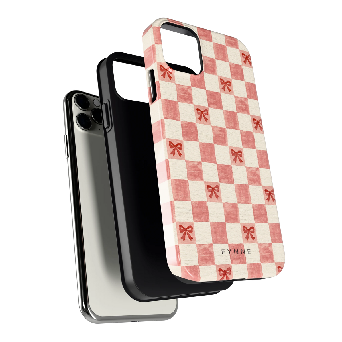Strikjesruit hoesje voor iPhone 11 Pro Max, los van de telefoon