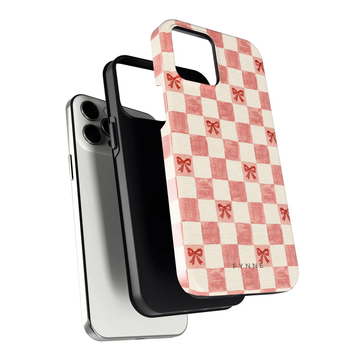 Strikjesruit hoesje voor iPhone 12 Pro Max, los van de telefoon