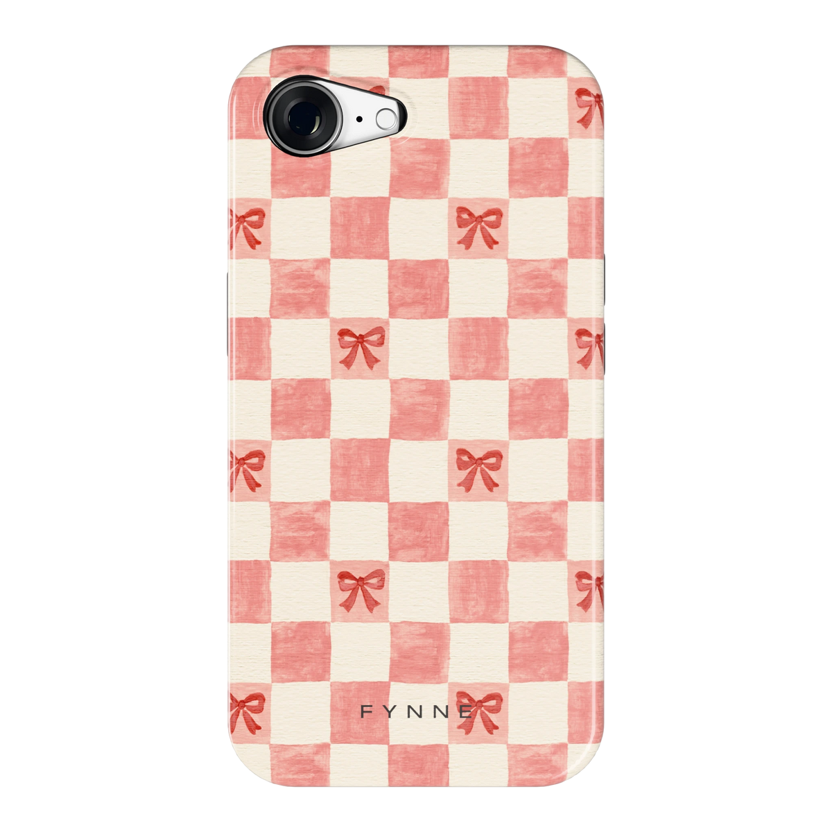 Strikjesruit hoesje voor iPhone 16e, achterkant