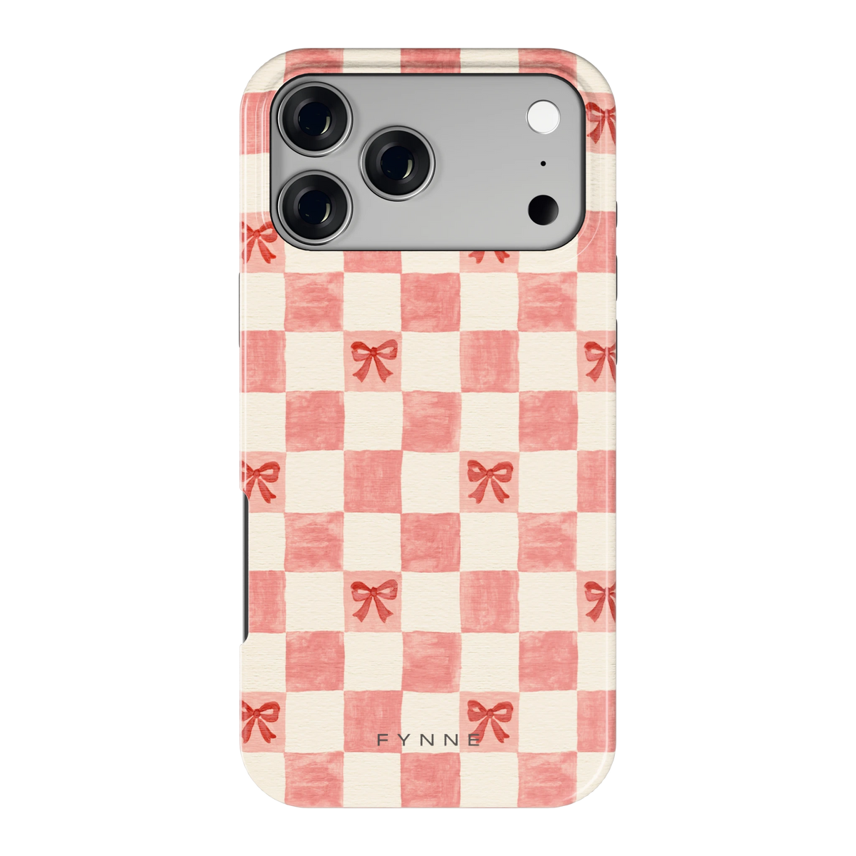 Strikjesruit hoesje voor iPhone 17 Pro Max, achterkant
