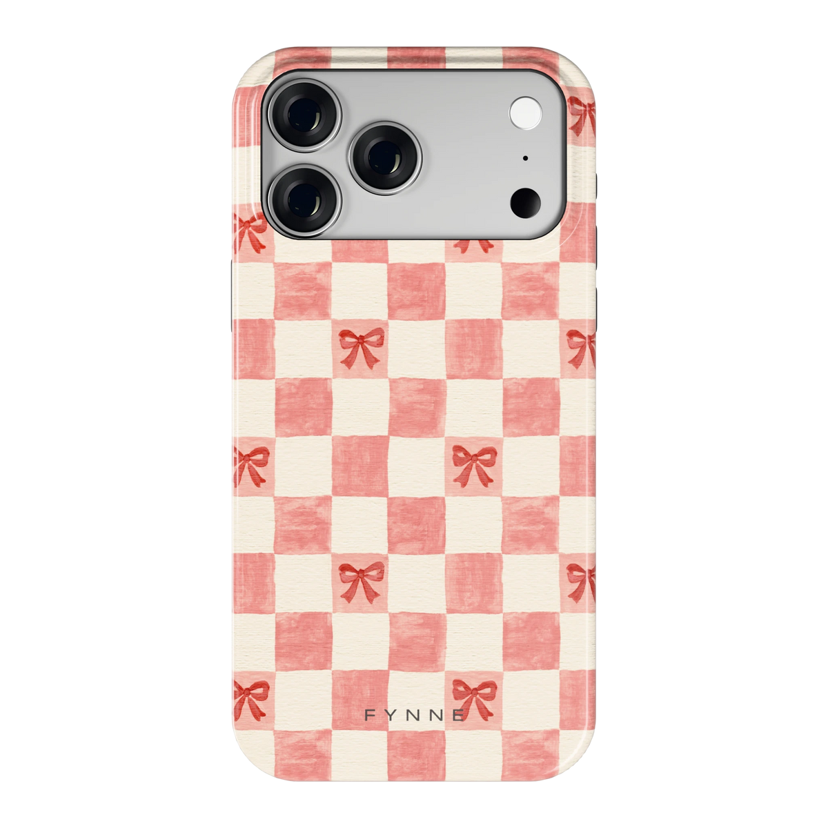Strikjesruit hoesje voor iPhone 18 Pro Max, achterkant
