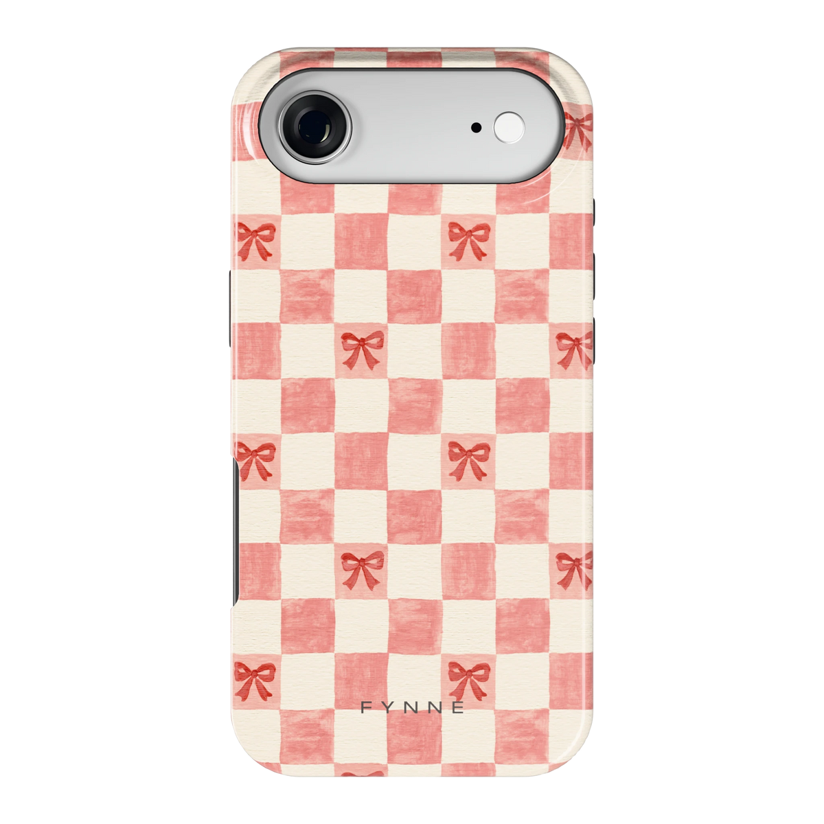 Strikjesruit hoesje voor iPhone Air, achterkant