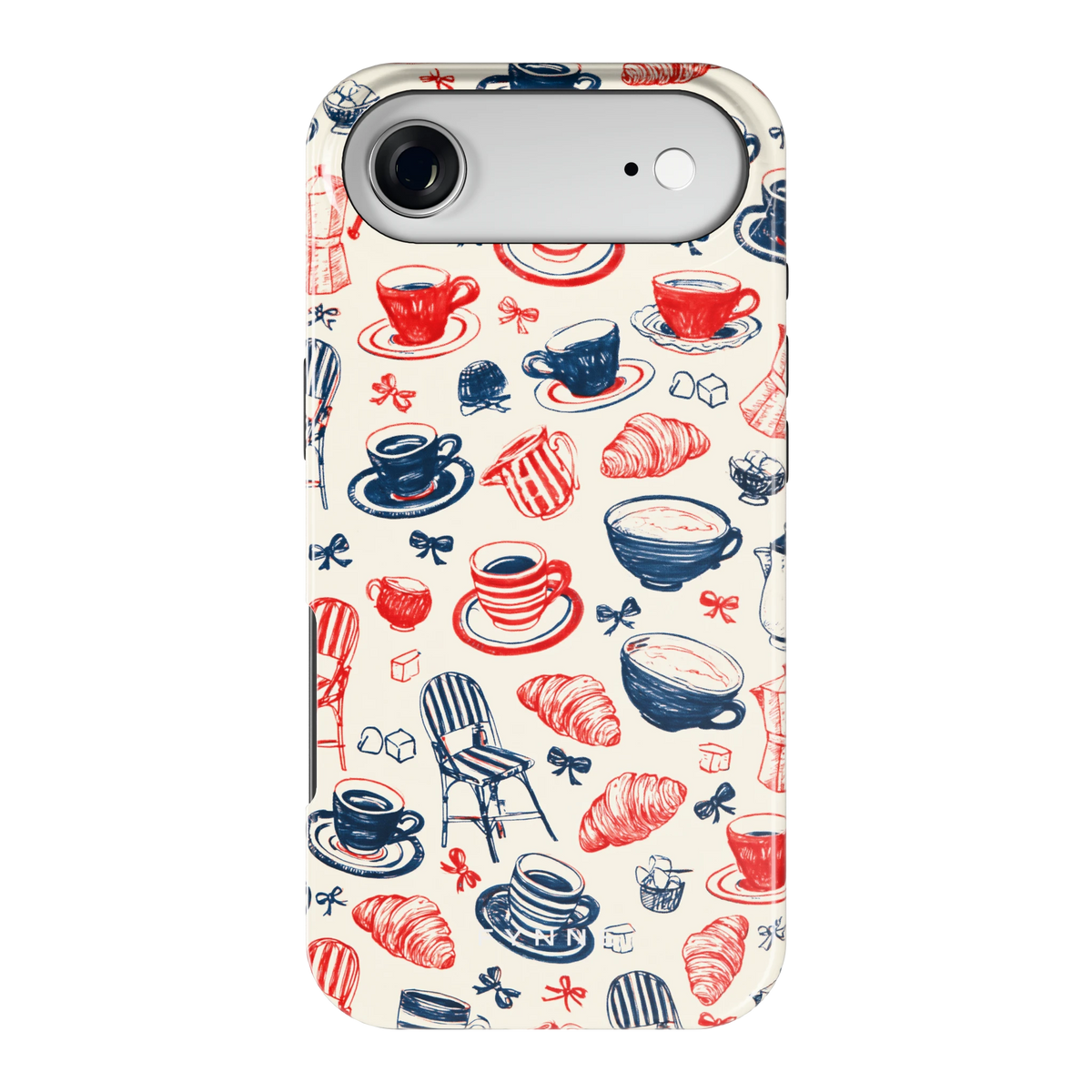 Café Tafel hoesje voor iPhone Air, achterkant