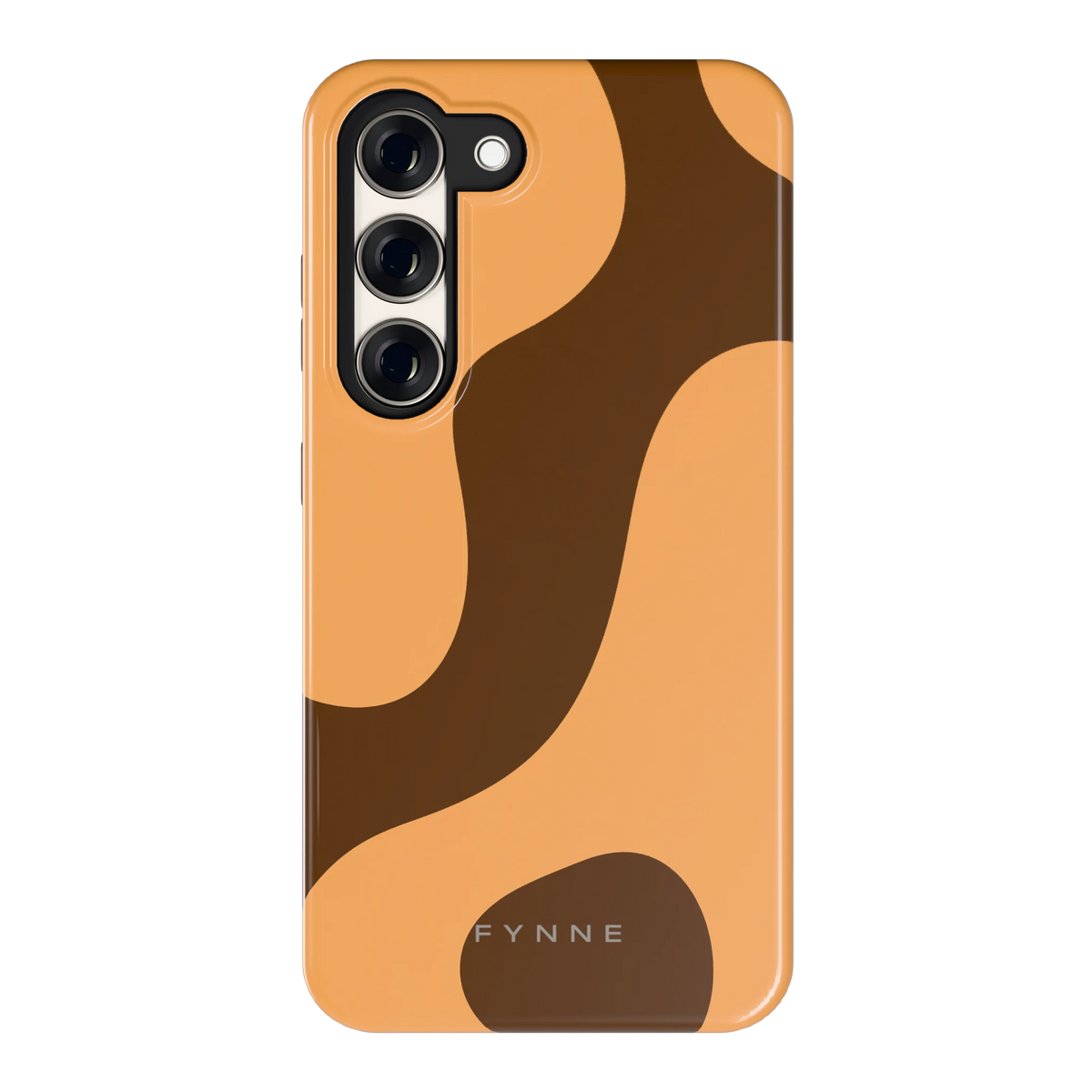 Karamel Vlekken hoesje voor Galaxy S23, achterkant