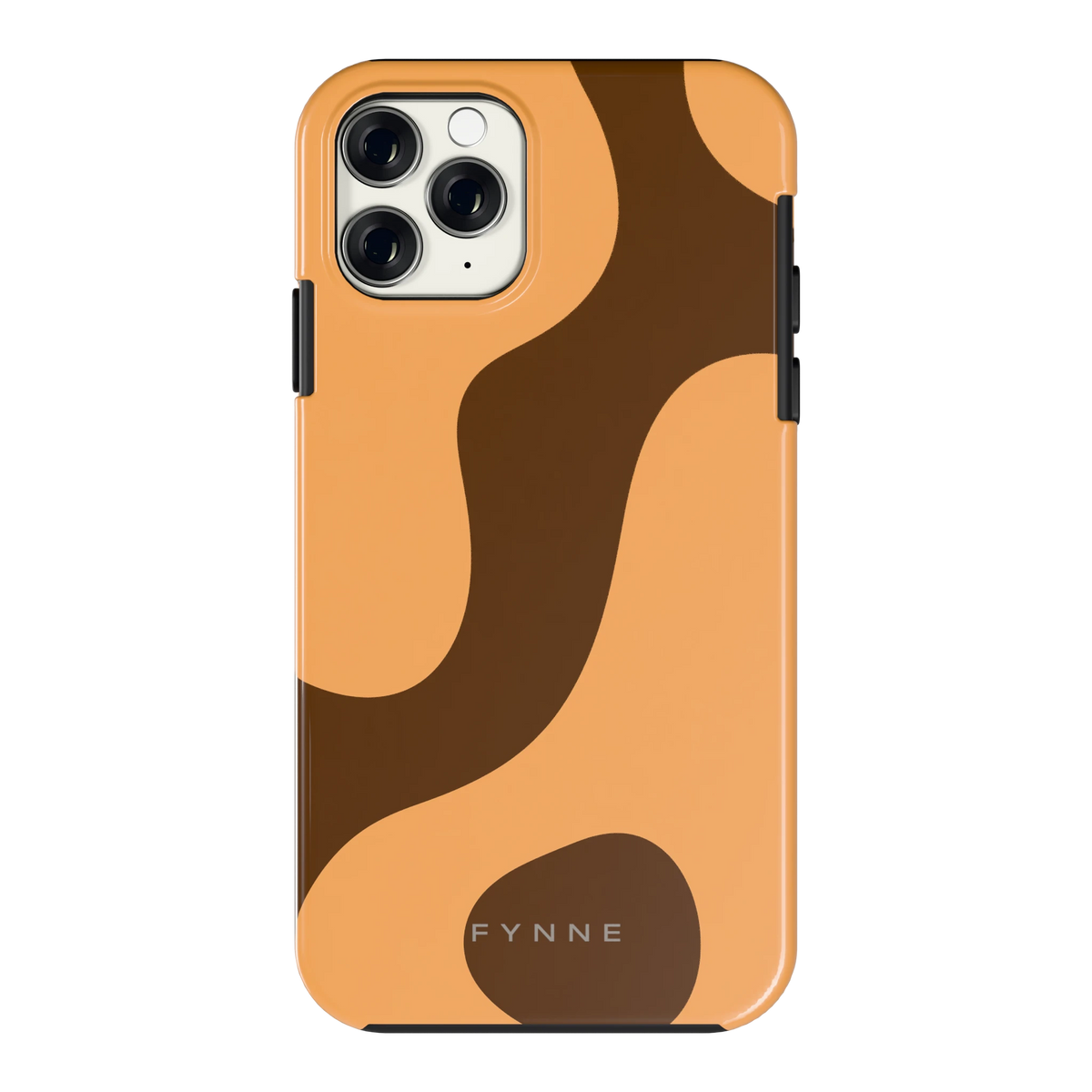 Karamel Vlekken hoesje voor iPhone 11 Pro, achterkant