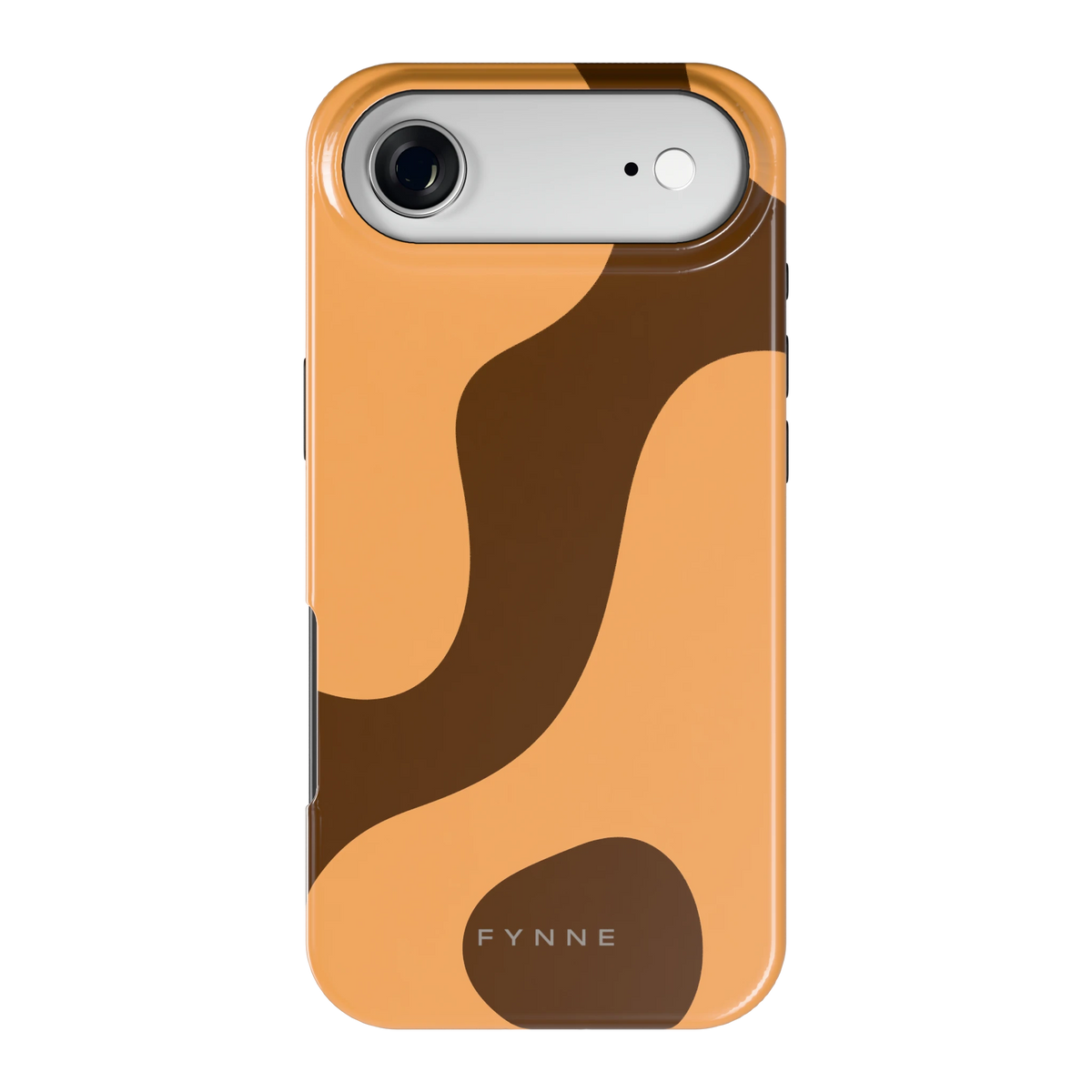 Karamel Vlekken hoesje voor iPhone Air, achterkant