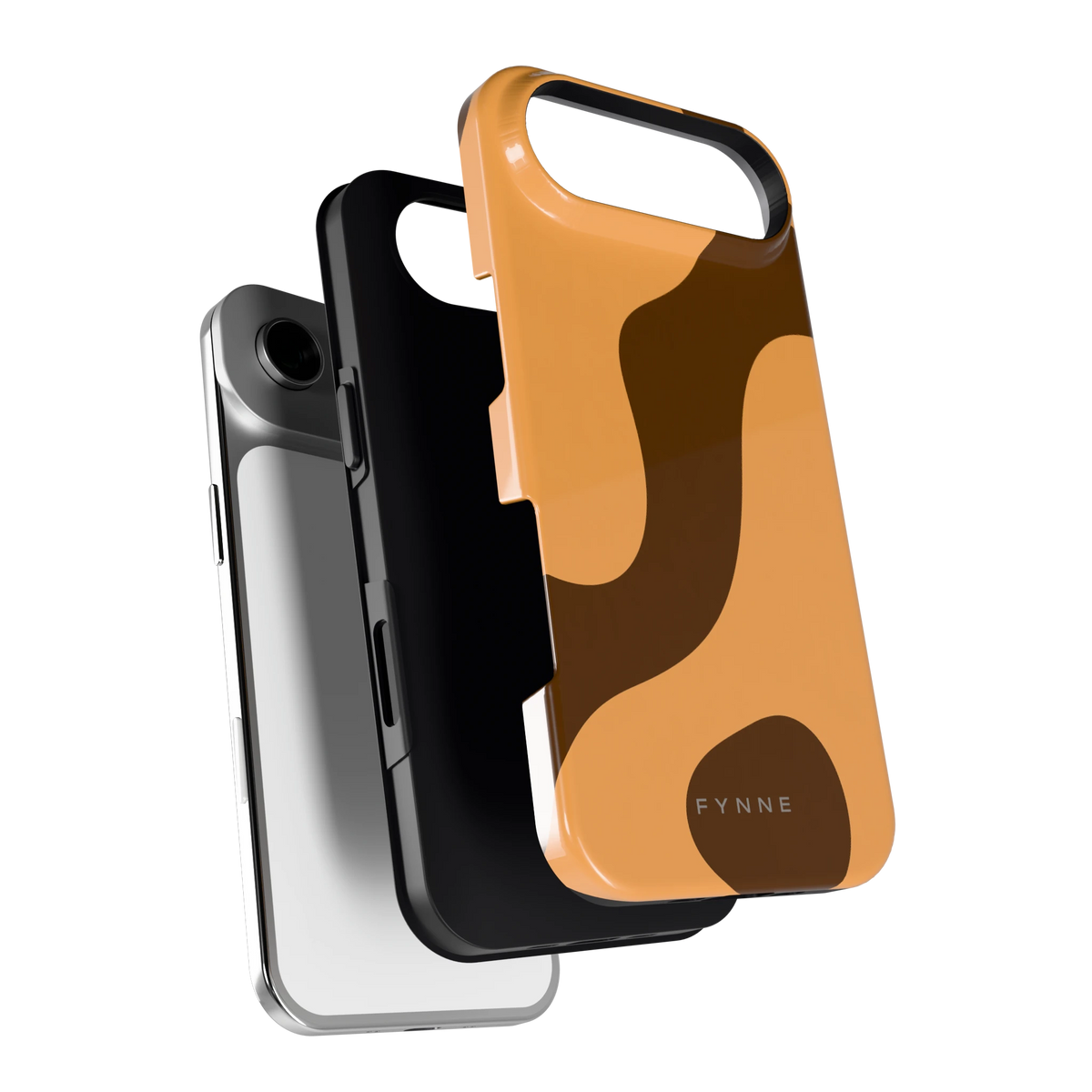 Karamel Vlekken hoesje voor iPhone Air, los van de telefoon