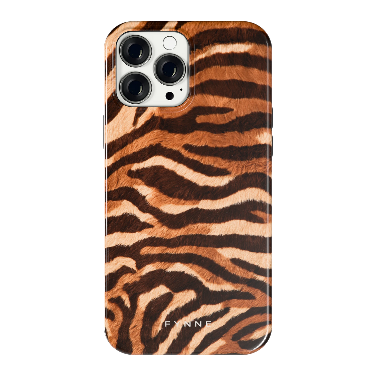 Caramel Zebra hoesje voor iPhone 13 Pro Max, achterkant