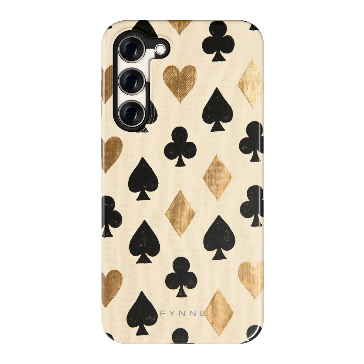 Kaartsymbolen hoesje voor Galaxy S23+, achterkant