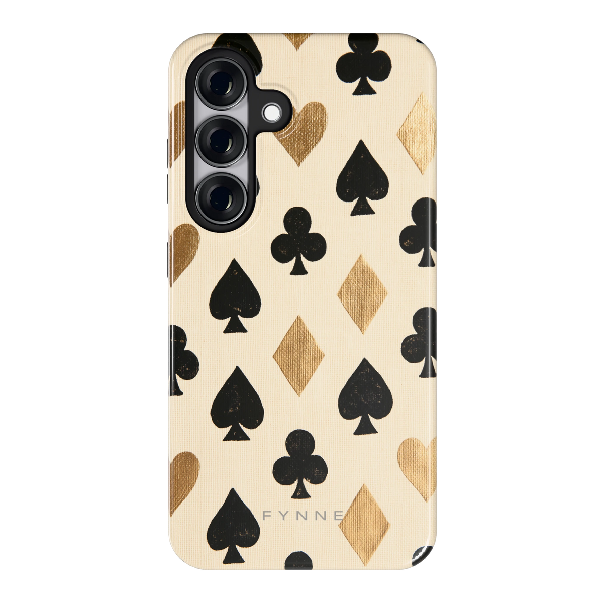 Kaartsymbolen hoesje voor Galaxy S25, achterkant