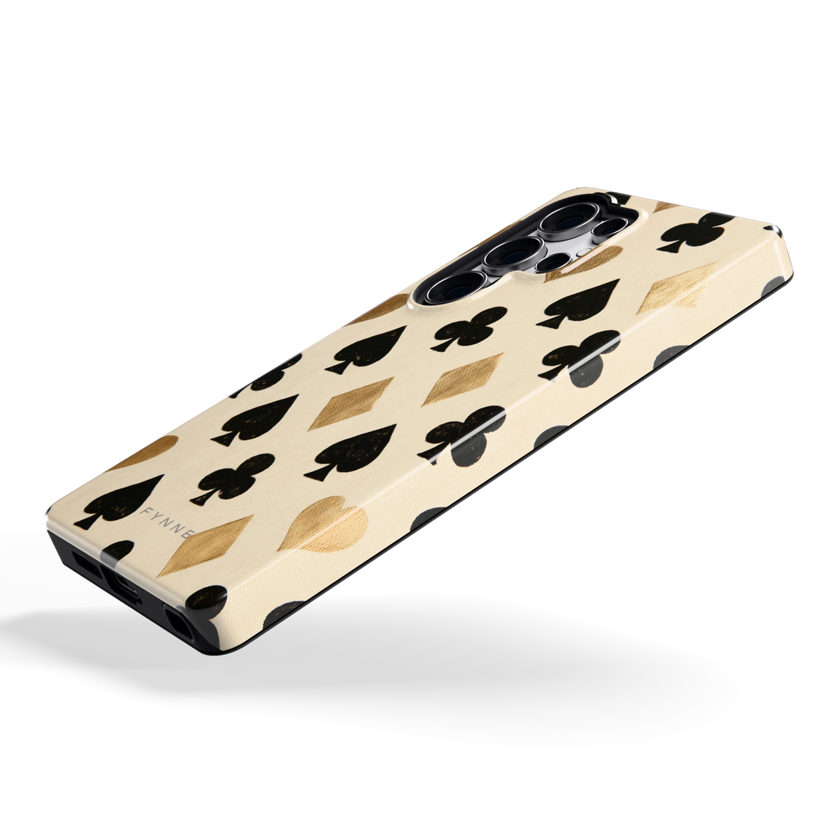 Kaartsymbolen hoesje voor Galaxy S25 Ultra, schuin