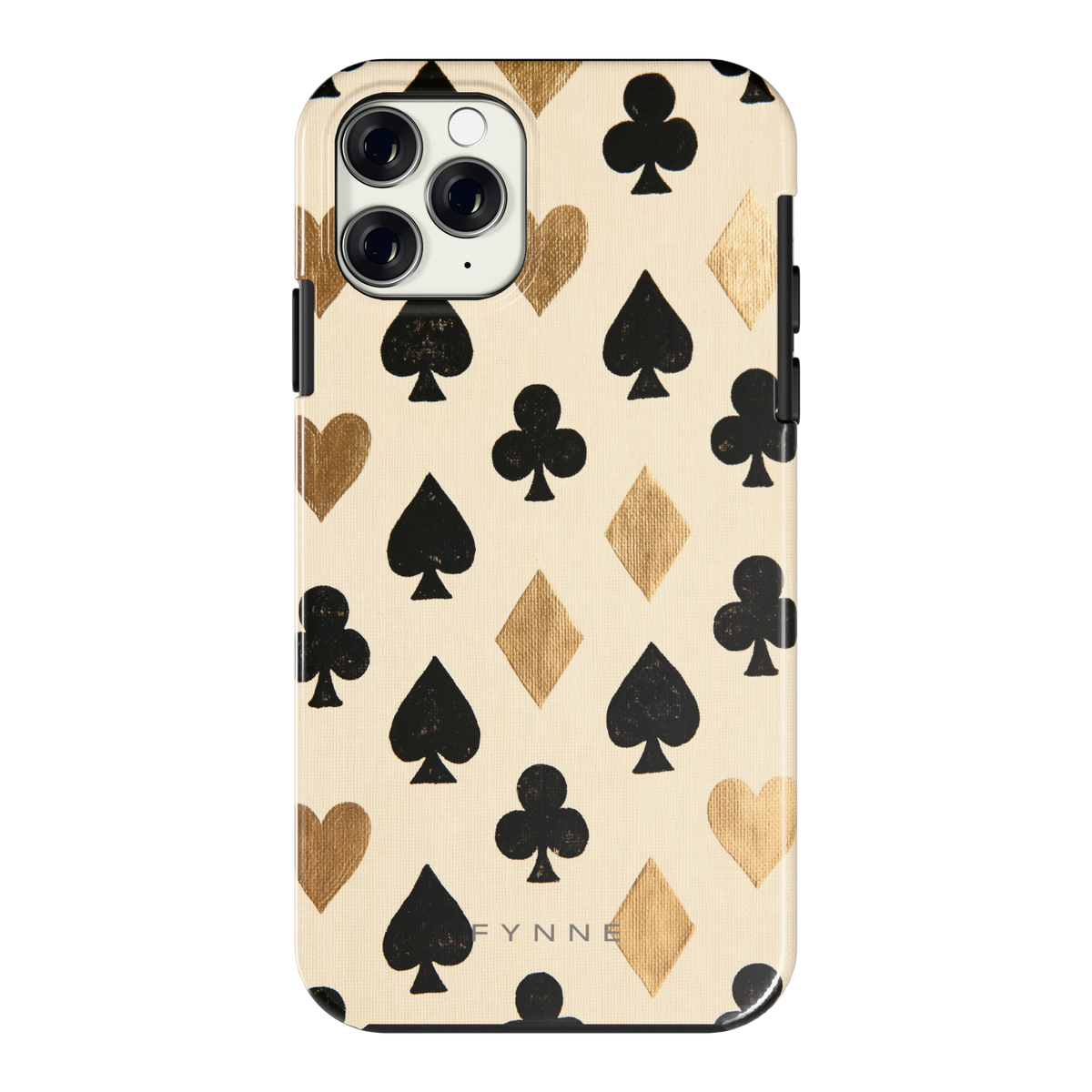 Kaartsymbolen hoesje voor iPhone 11 Pro, achterkant