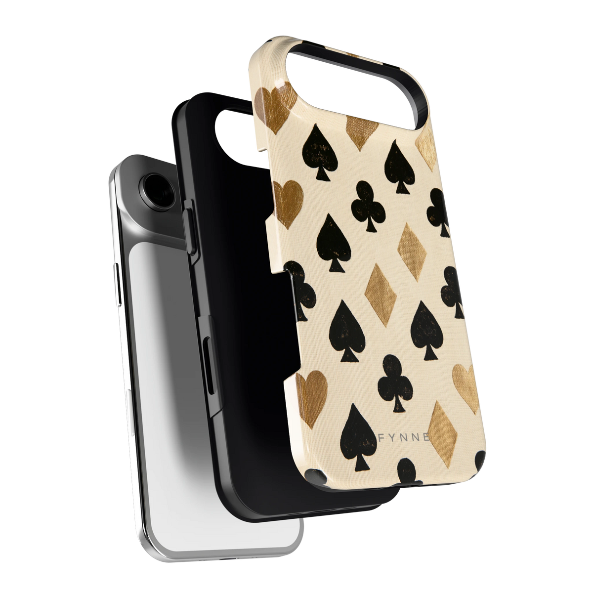 Kaartsymbolen hoesje voor iPhone Air, los van de telefoon
