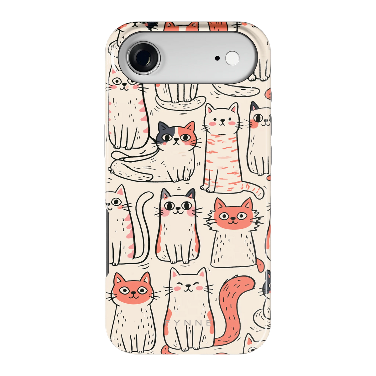 Kattenclub hoesje voor iPhone Air, achterkant