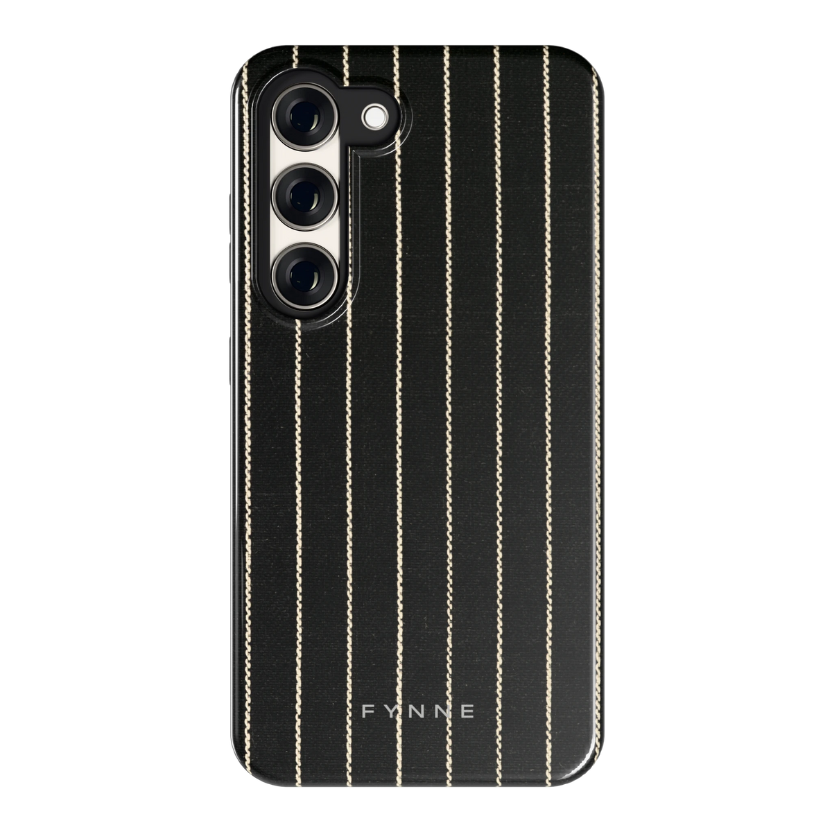 Krijtstreep hoesje voor Galaxy S23, achterkant