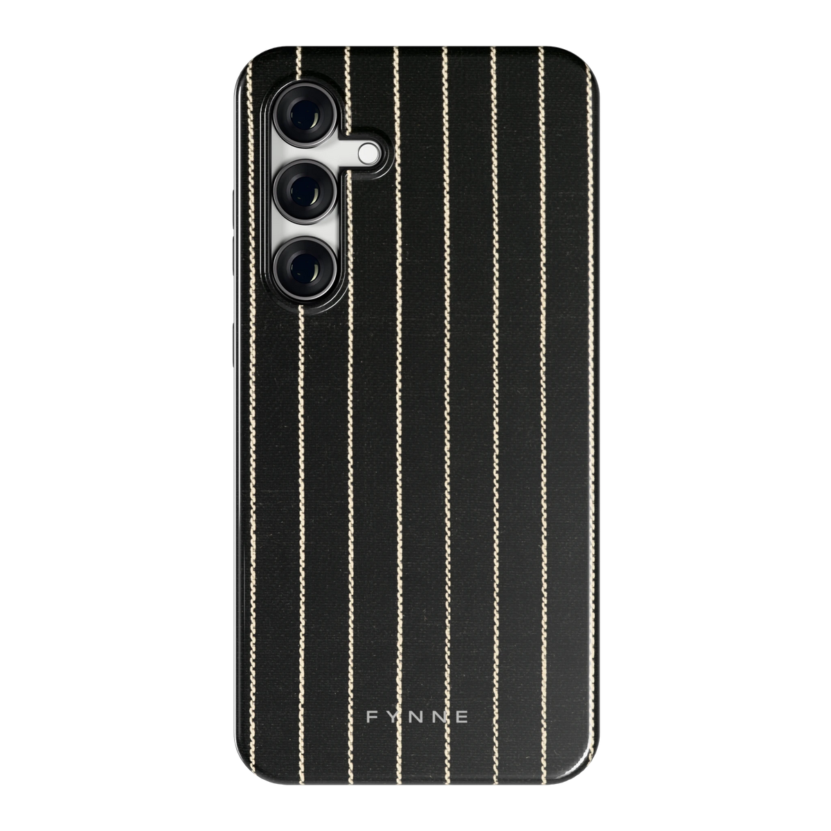 Krijtstreep hoesje voor Galaxy S24 FE, achterkant