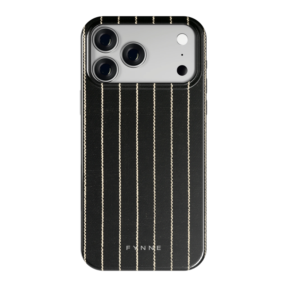 Krijtstreep hoesje voor iPhone 18 Pro Max, achterkant