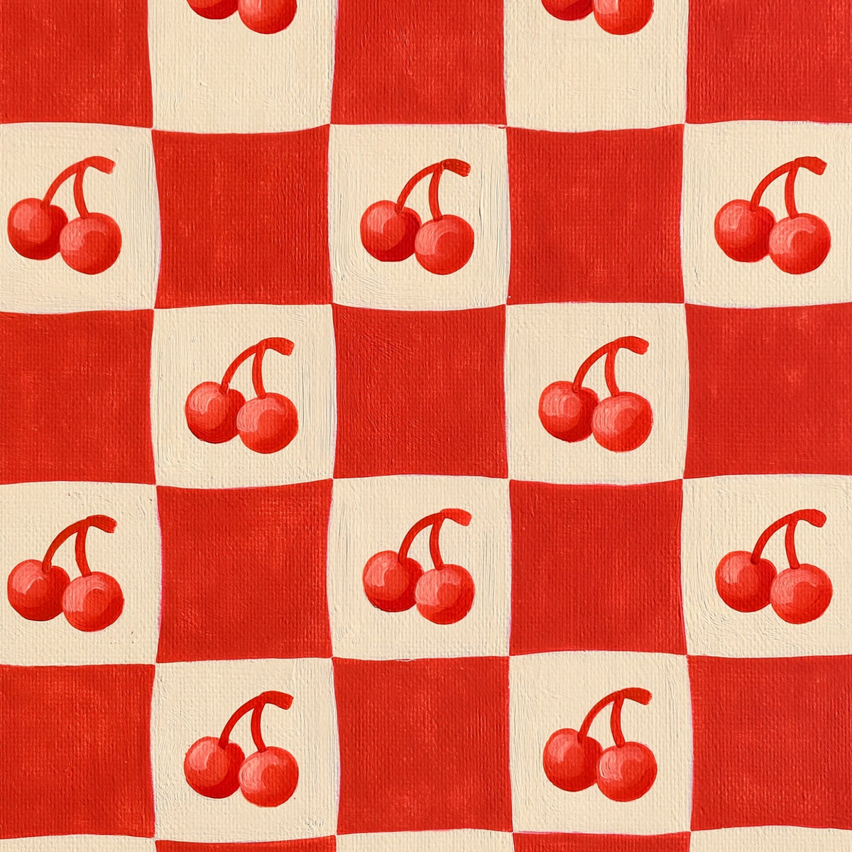 Kersen Schaakbord, het ontwerp
