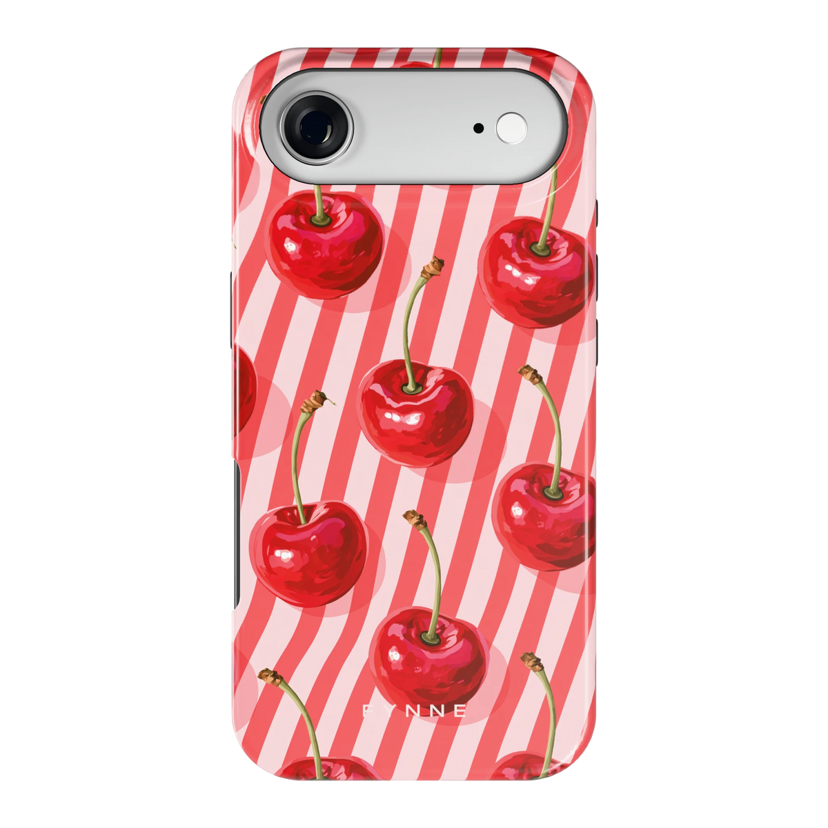 Kersenstreep hoesje voor iPhone Air, achterkant