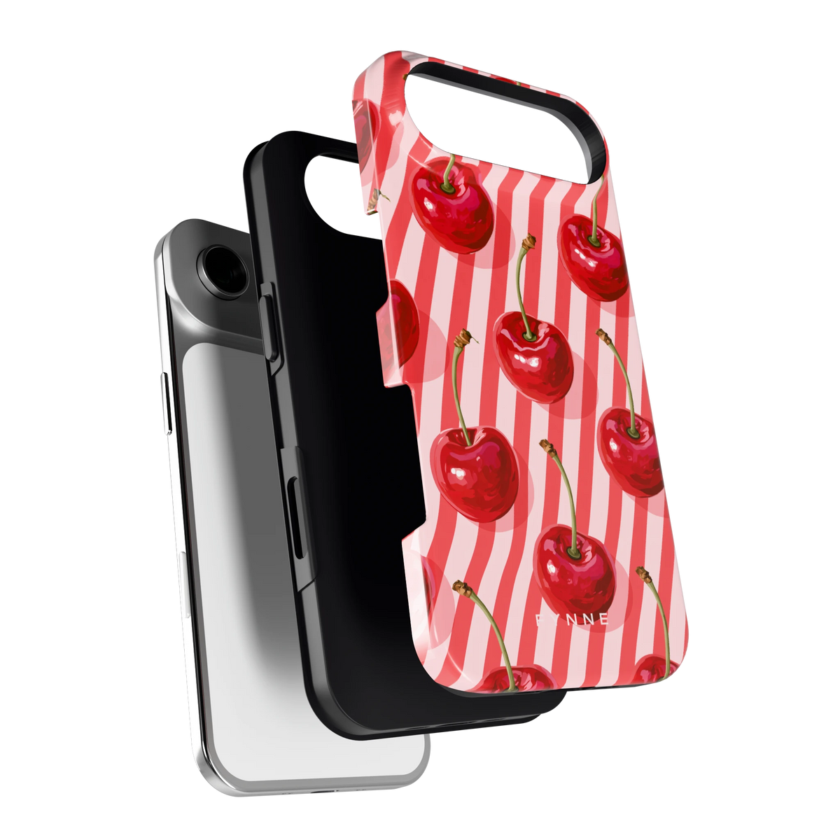 Kersenstreep hoesje voor iPhone Air, los van de telefoon