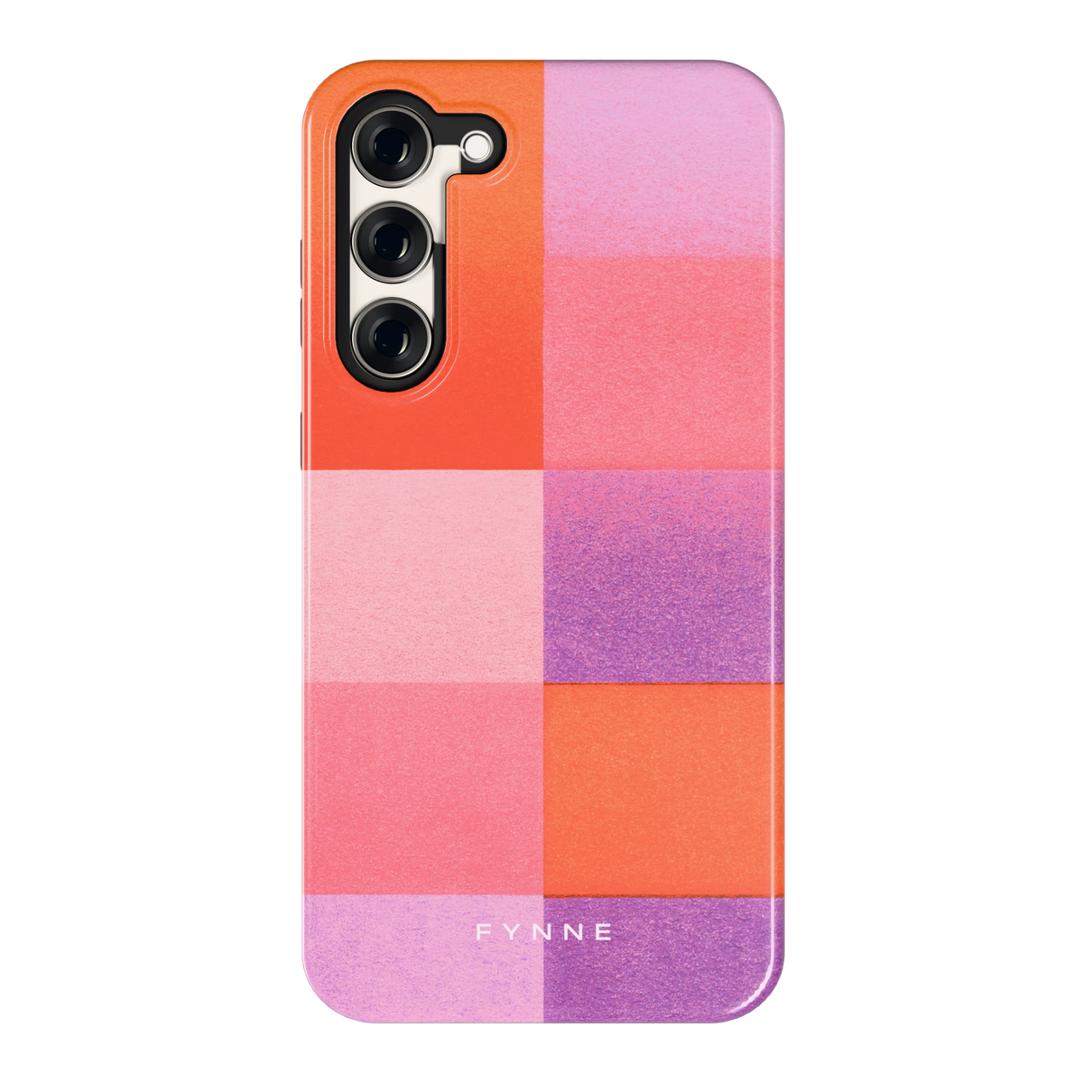 Kleurvlakken Korrel hoesje voor Galaxy S23+, achterkant