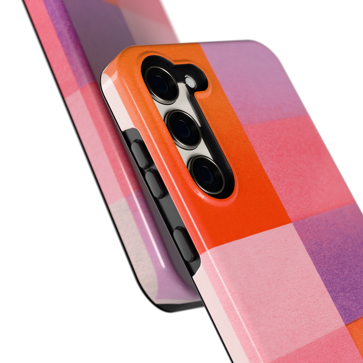 Kleurvlakken Korrel hoesje voor Galaxy S23+, close-up