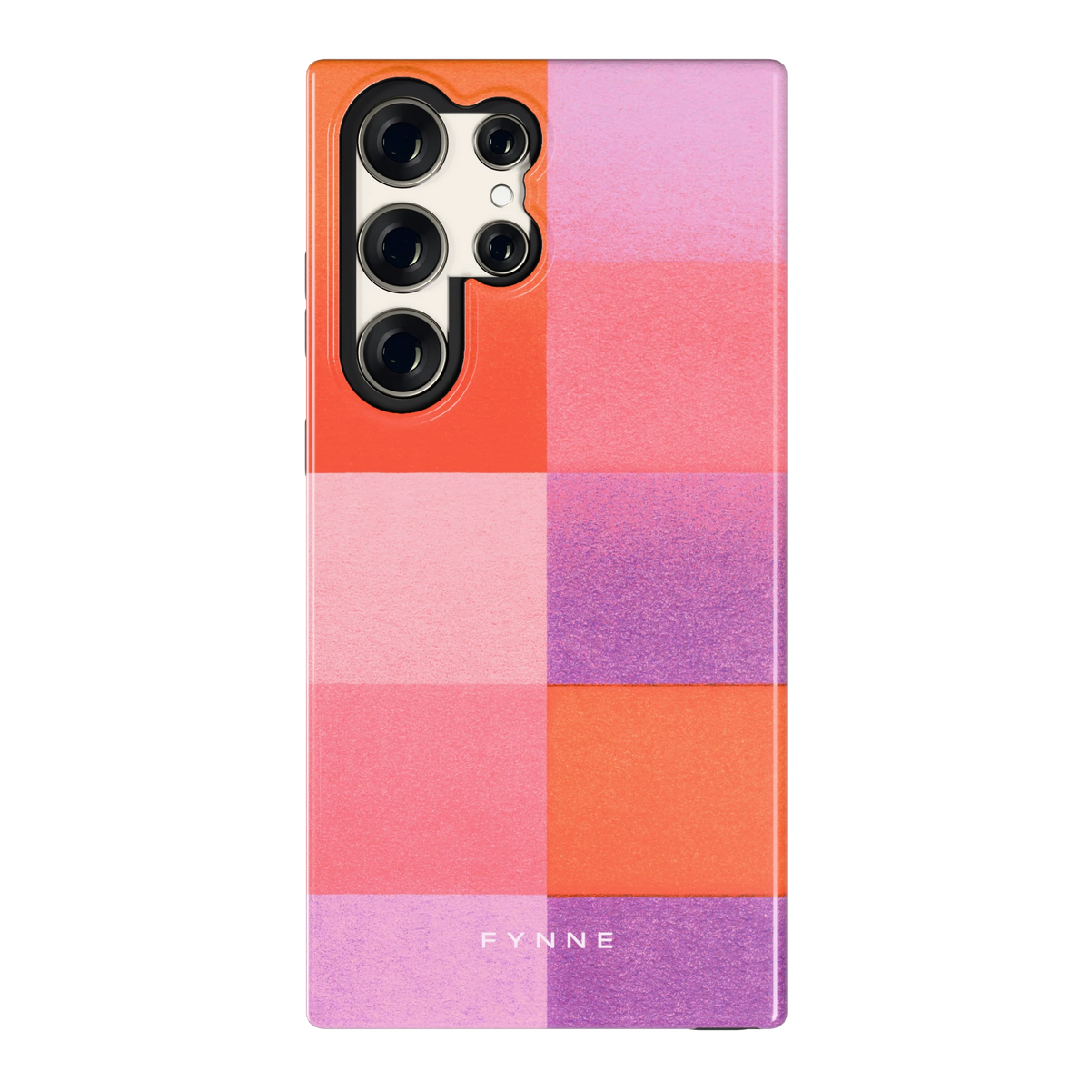 Kleurvlakken Korrel hoesje voor Galaxy S23 Ultra, achterkant