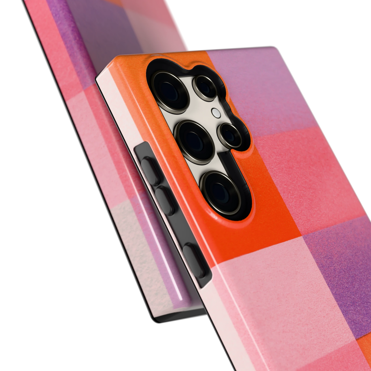 Kleurvlakken Korrel hoesje voor Galaxy S23 Ultra, close-up